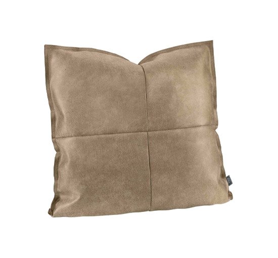 Liver - Buffalo Cushion Cover Brown
