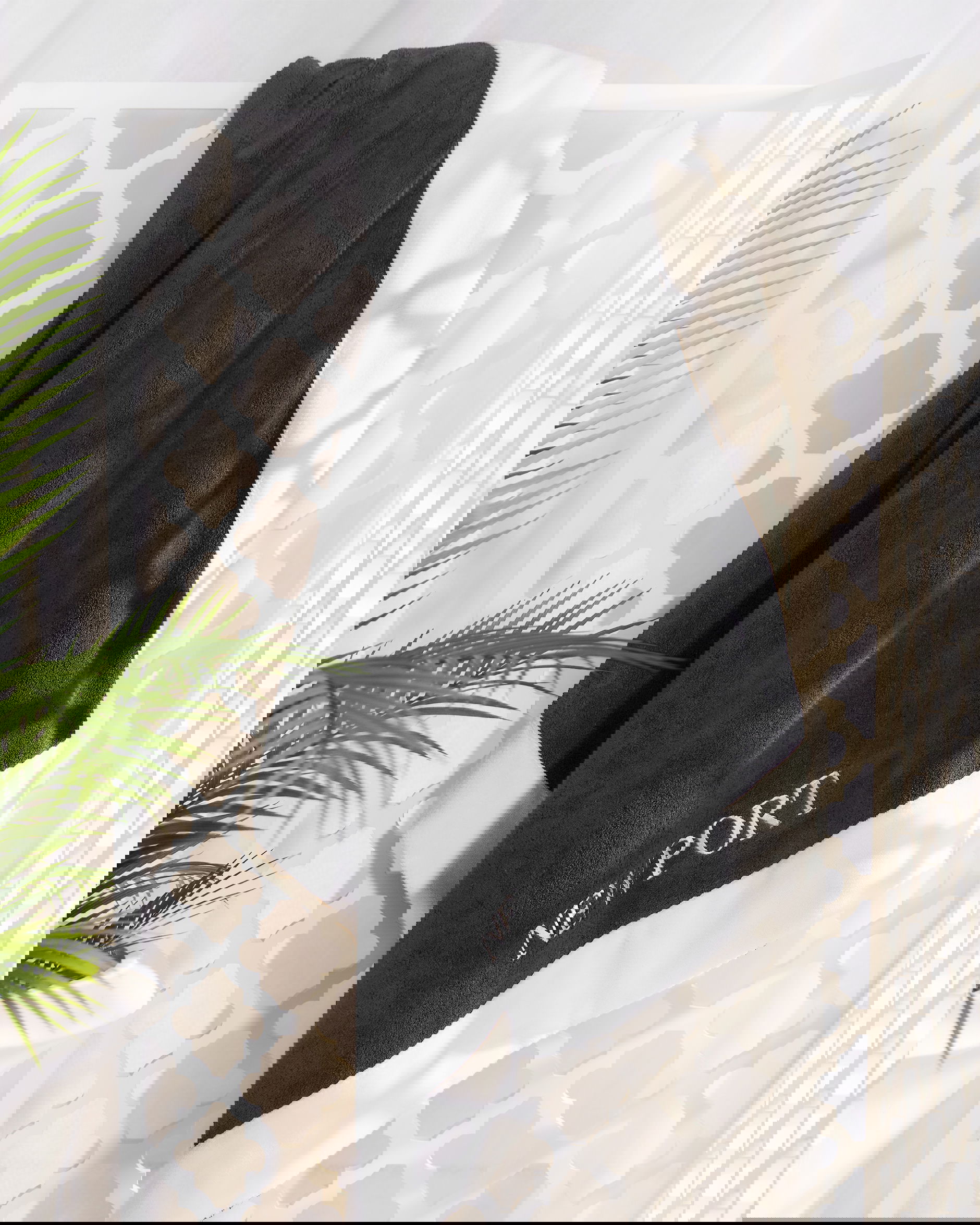 Amalfi strandhandduk grey