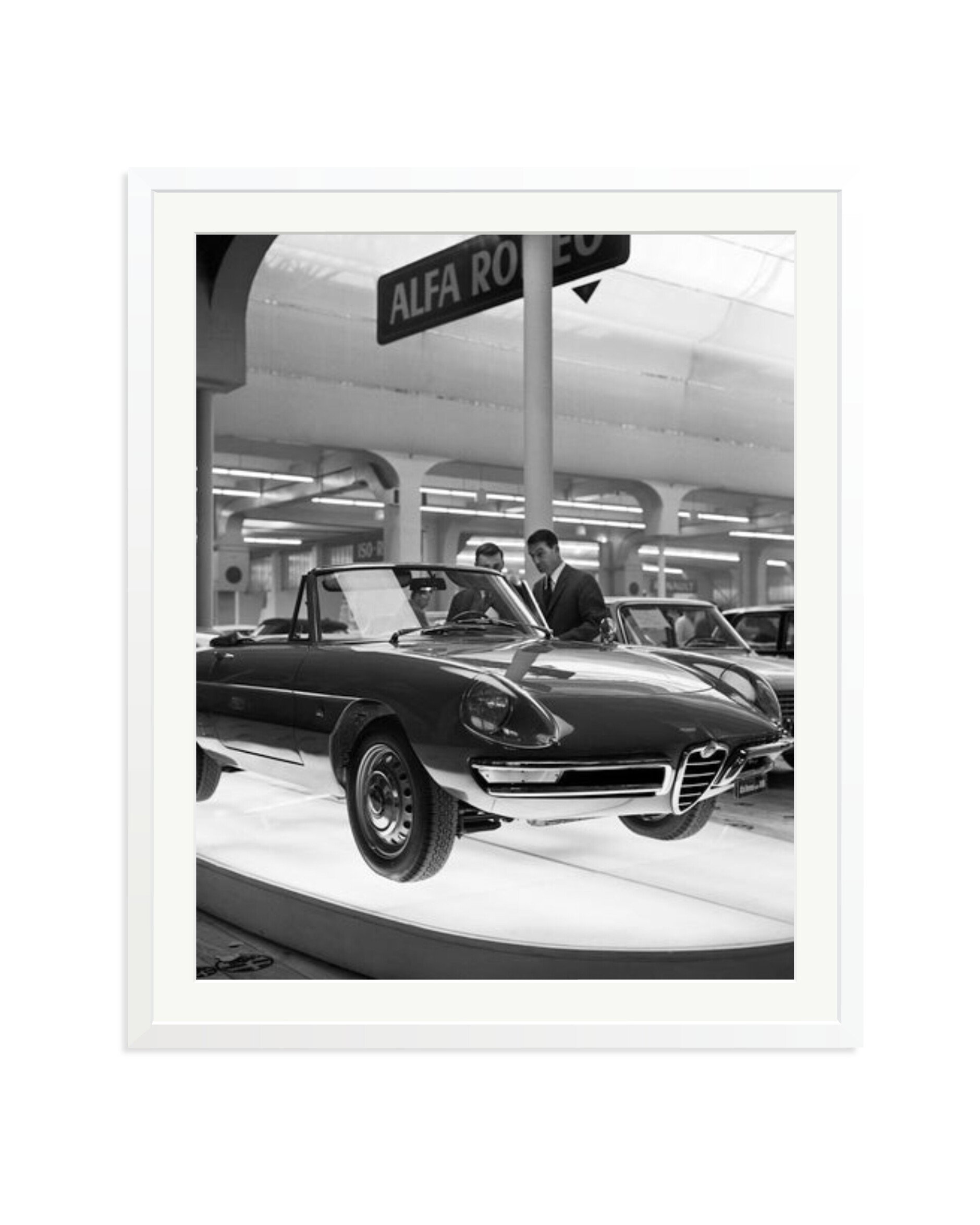Alfa Romeo Spider 1600 White / XXL