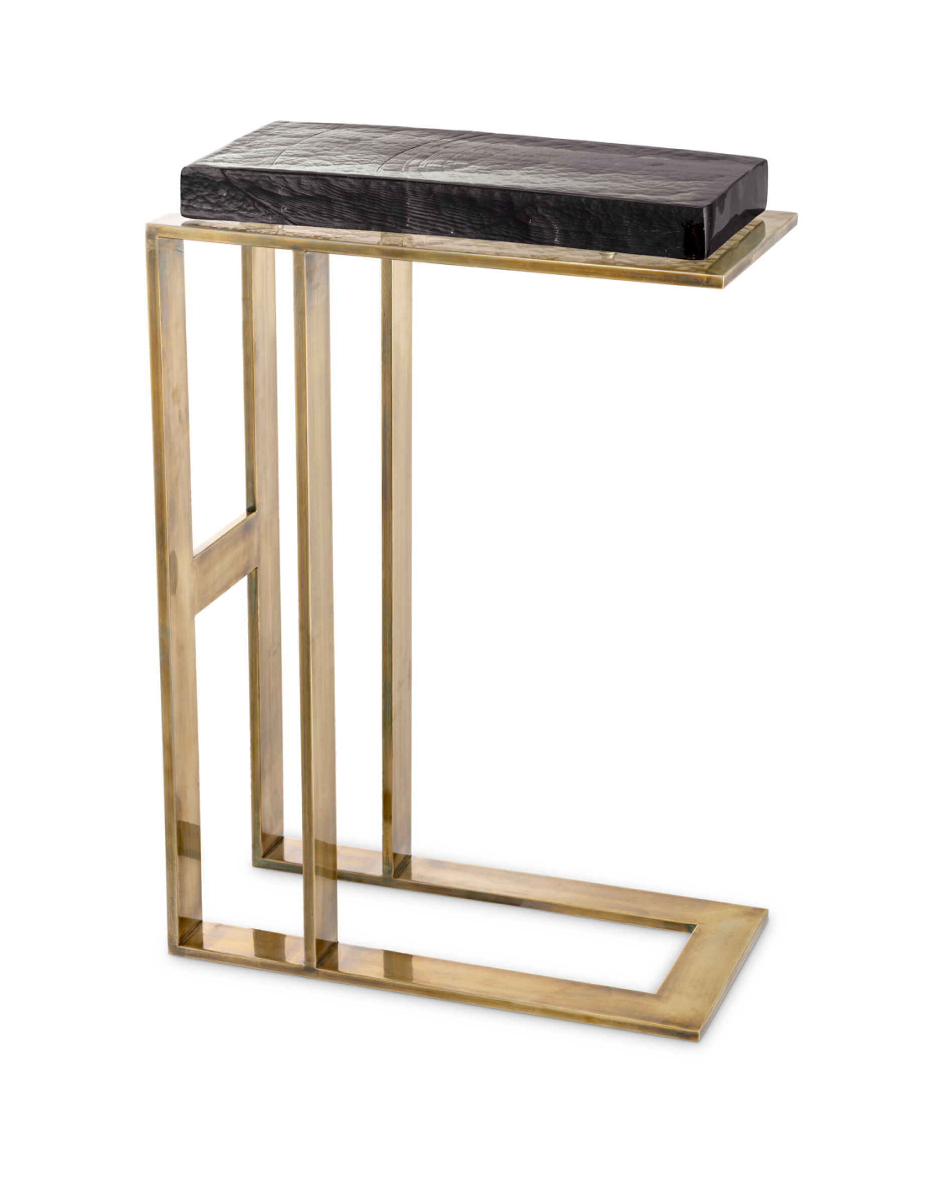 Pierre sidobord antik mässing