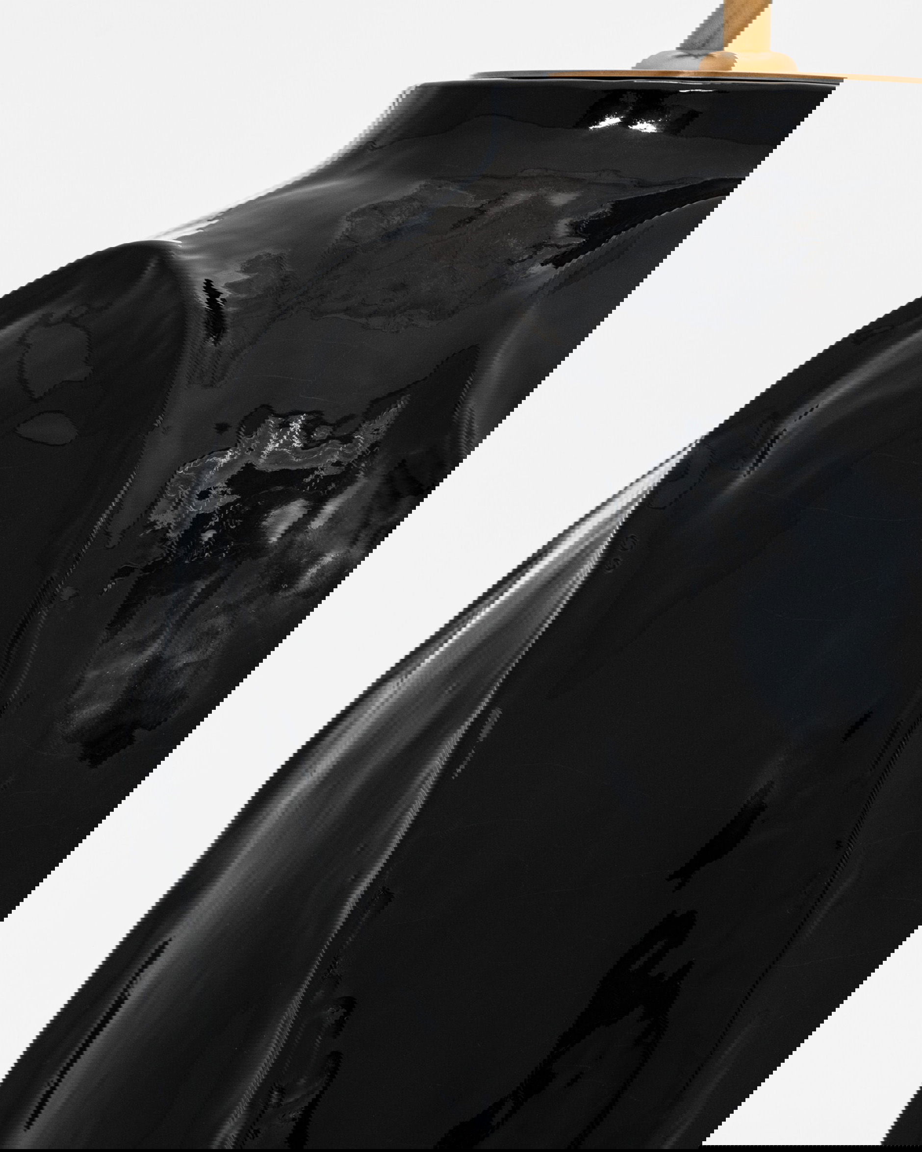 Idalia 28" Sculpted Table Lamp Black