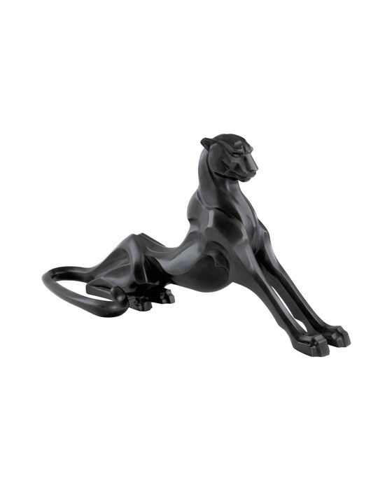 Cheetah skulptur bronse