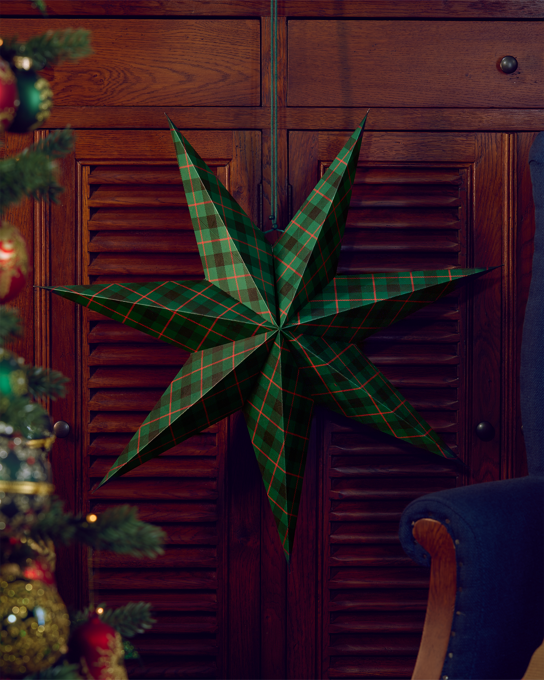 William tartan Christmas star