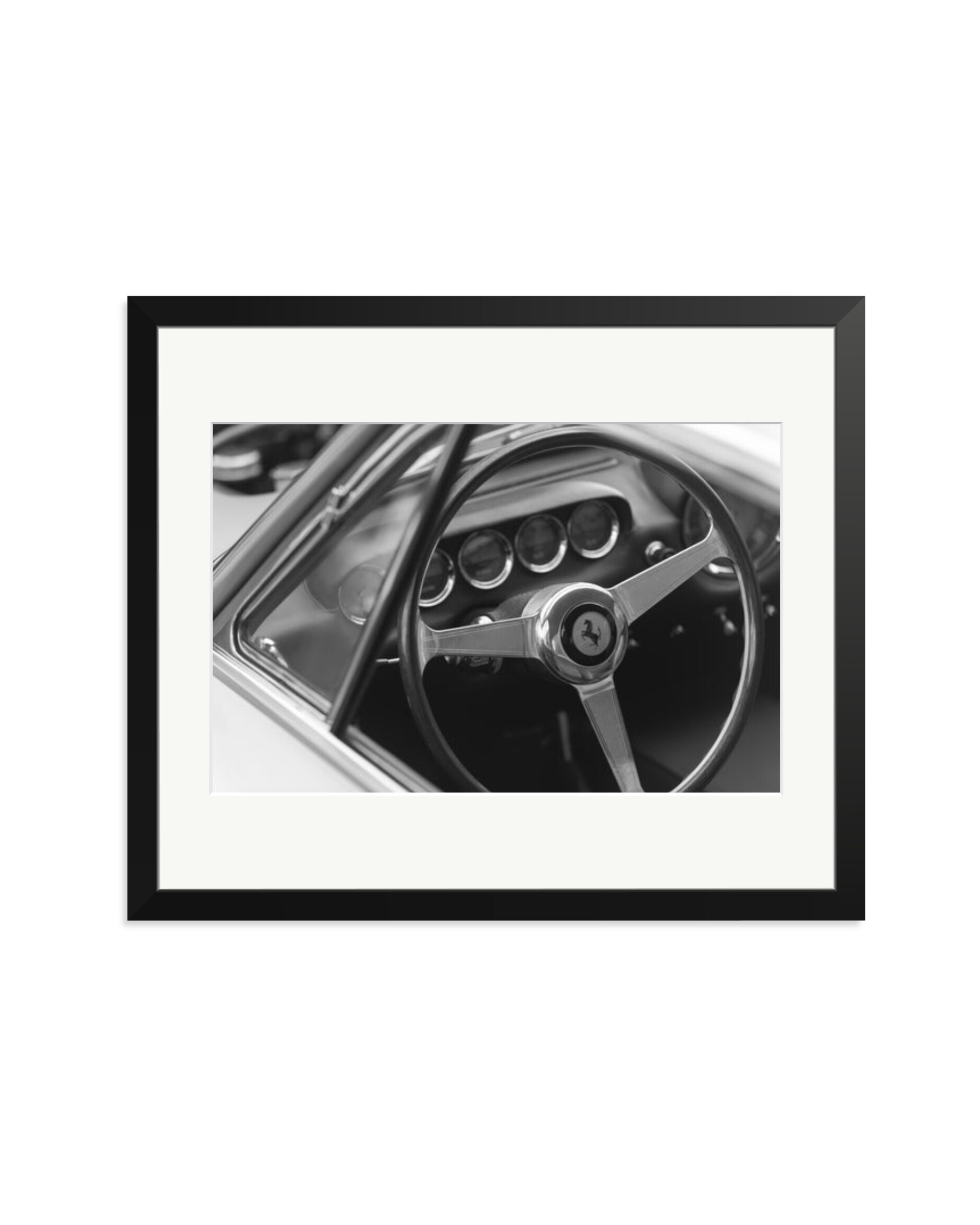1963 Ferrari 250 Black / Large
