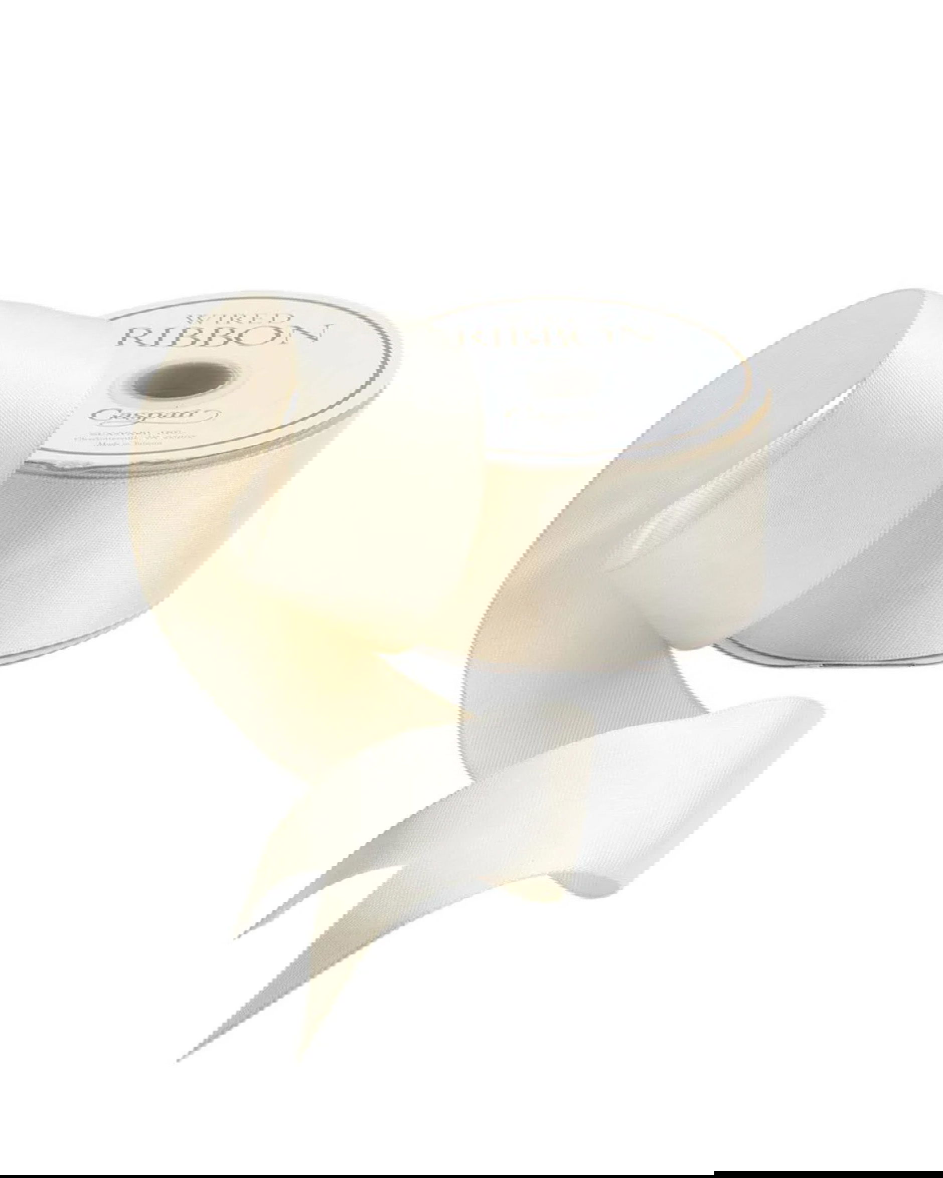 Satijnlint ivory 8,2 m