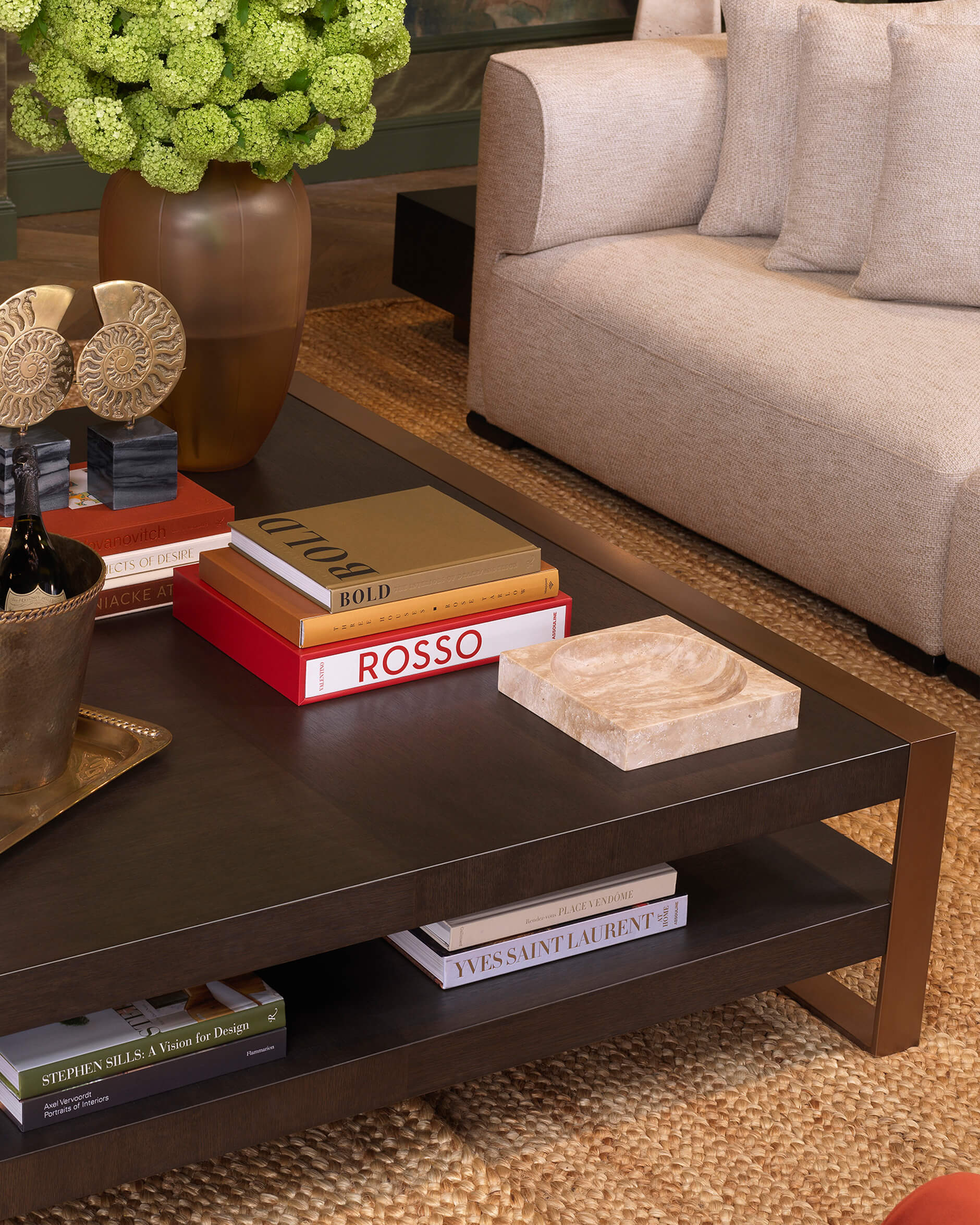 Boyd skål travertin