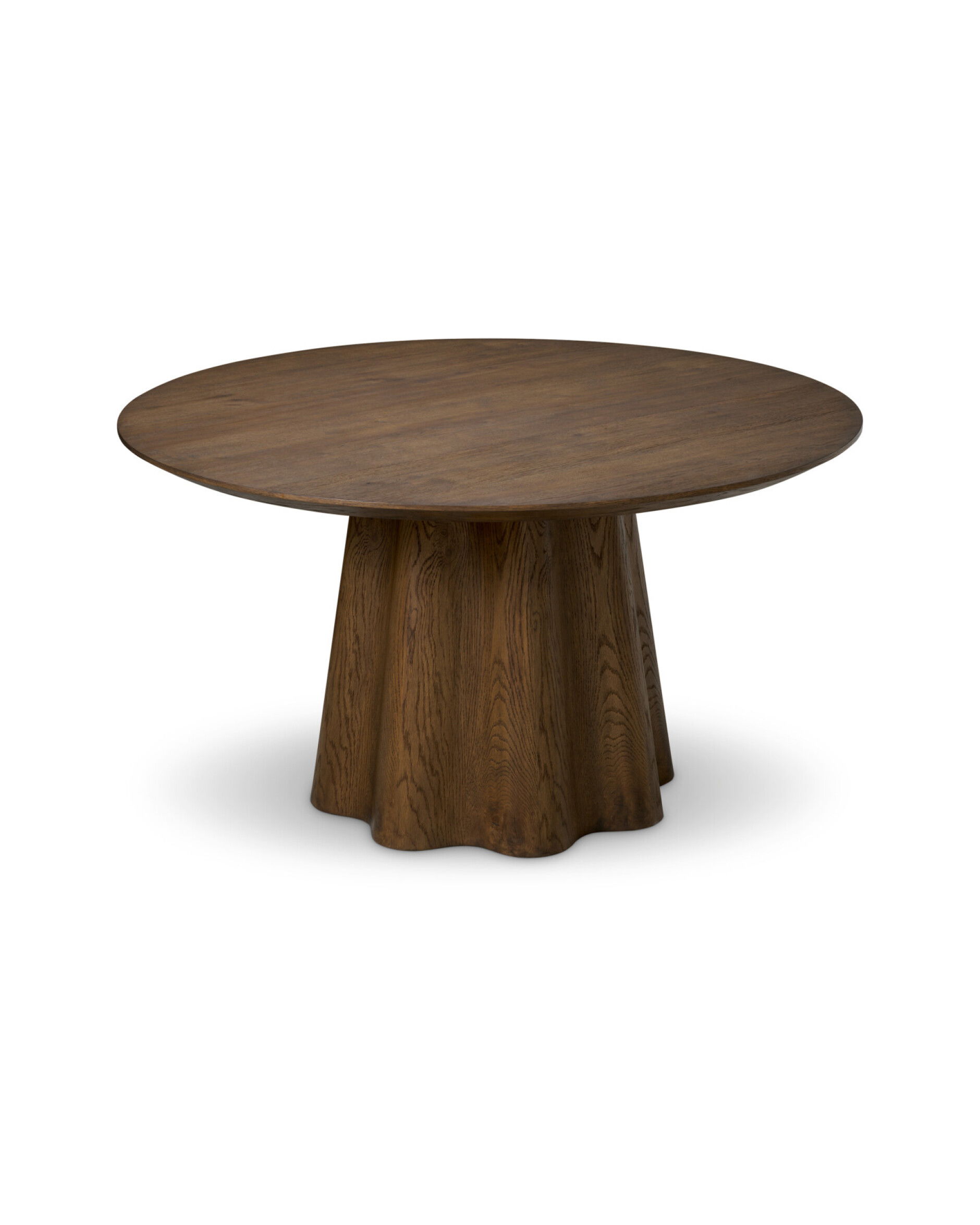 Papyrus Esstisch Dunkelbraun Eichenfurnier