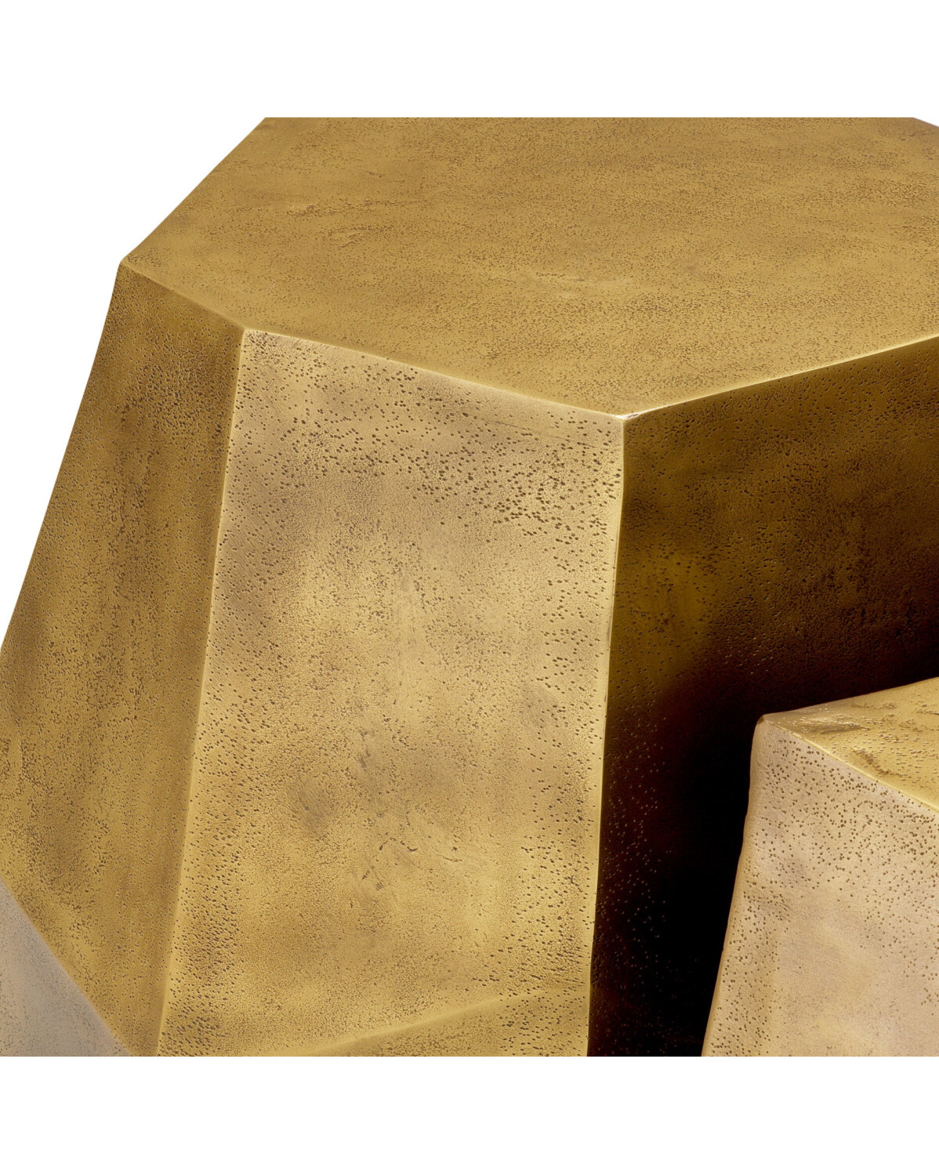 Urbino soffbord antik mässing 2 set