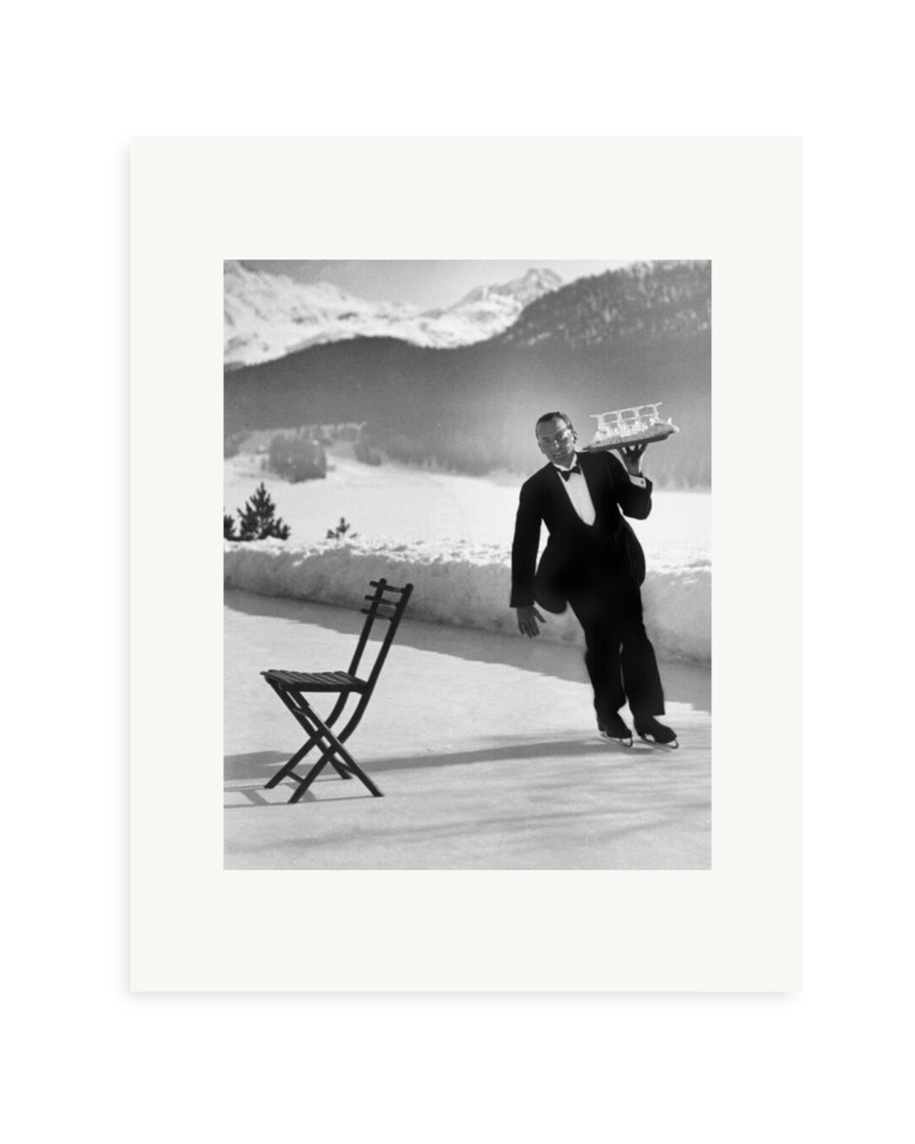 The Waiter's Practice Print Only / Small