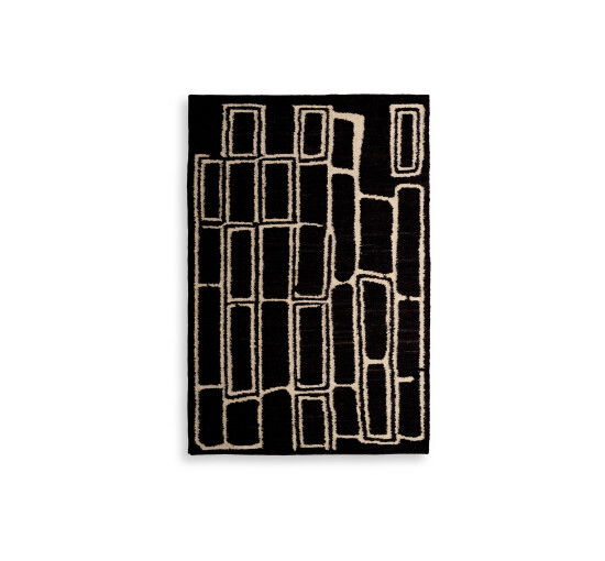 Vava Carpet Black/Ivory