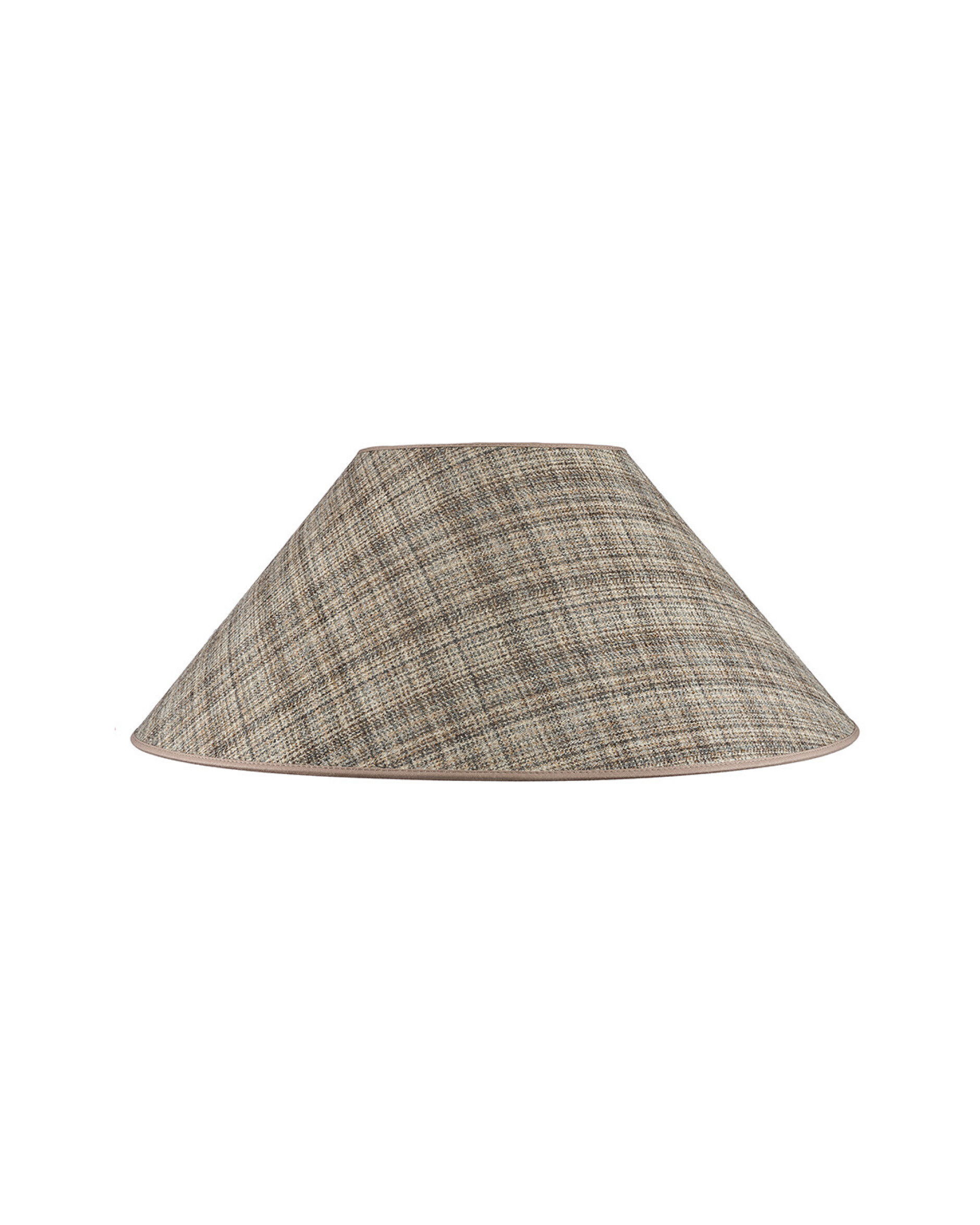 Non La lampenkap callum plaid brown