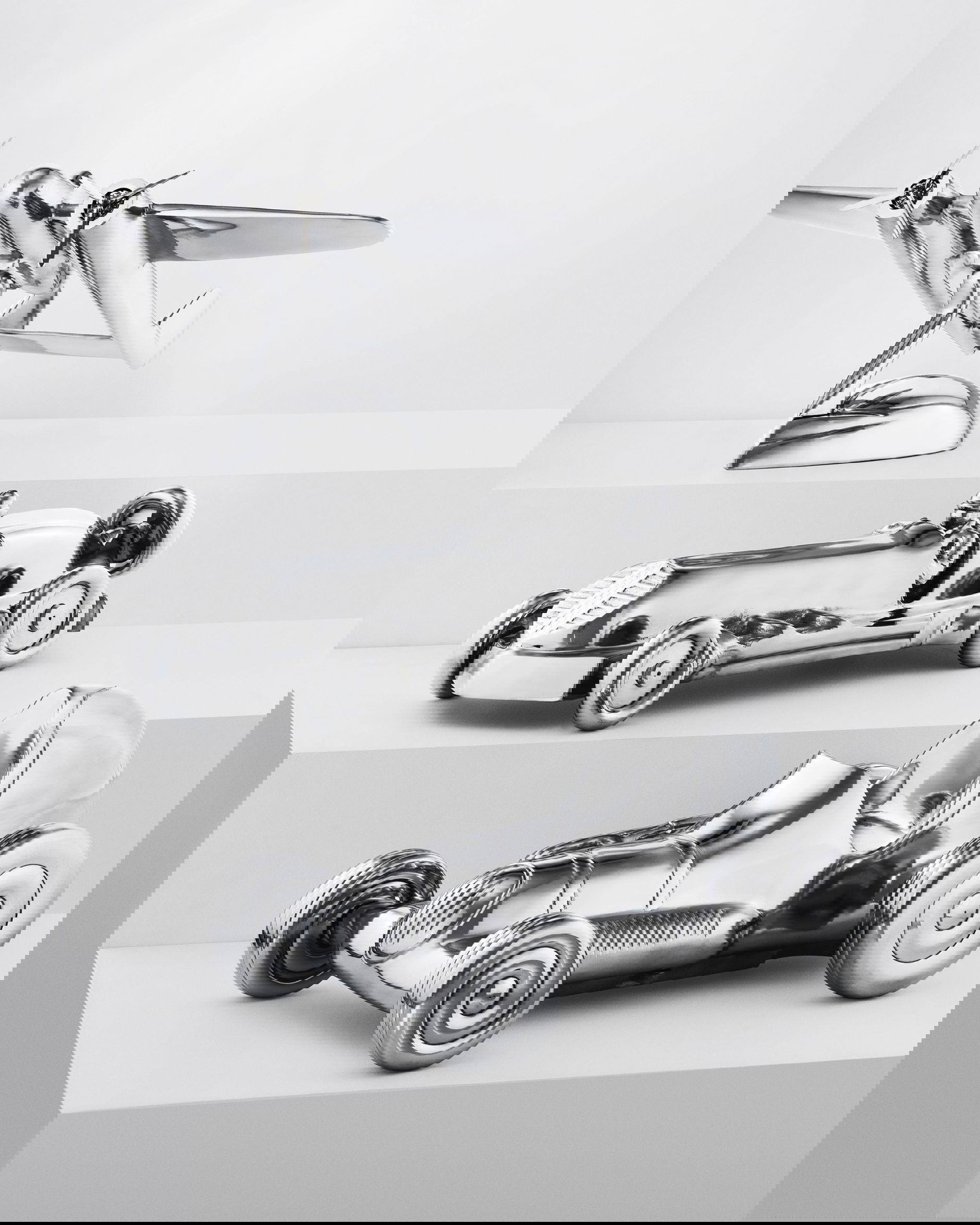 Ethan modellbil silver