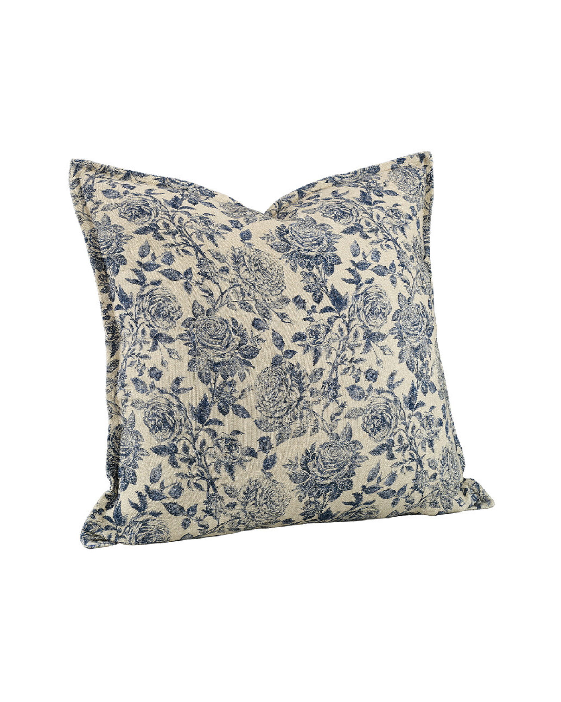 Rosario indigo cushion cover
