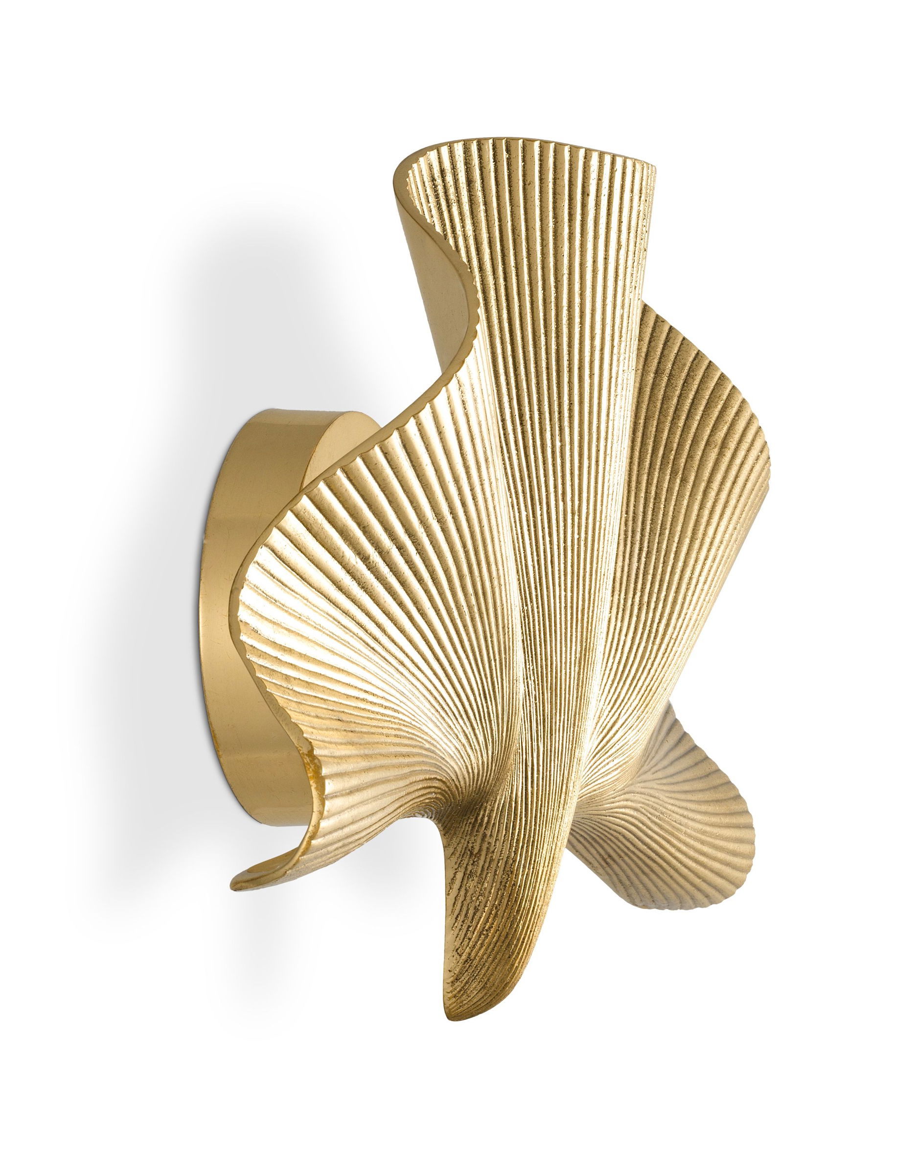 Olivier vägglampa mässing