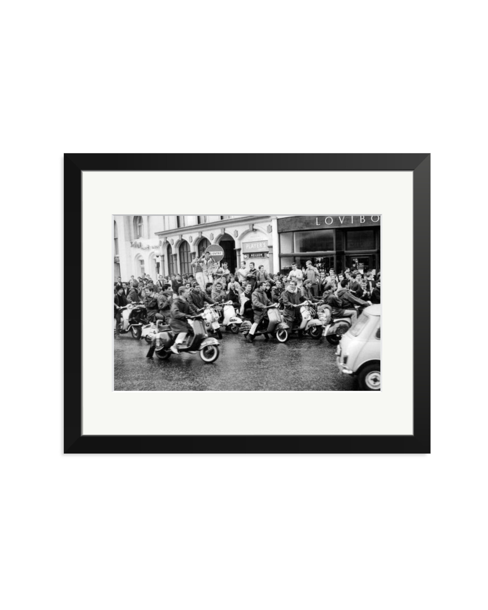 Mods and Teddy Boys Black / Medium
