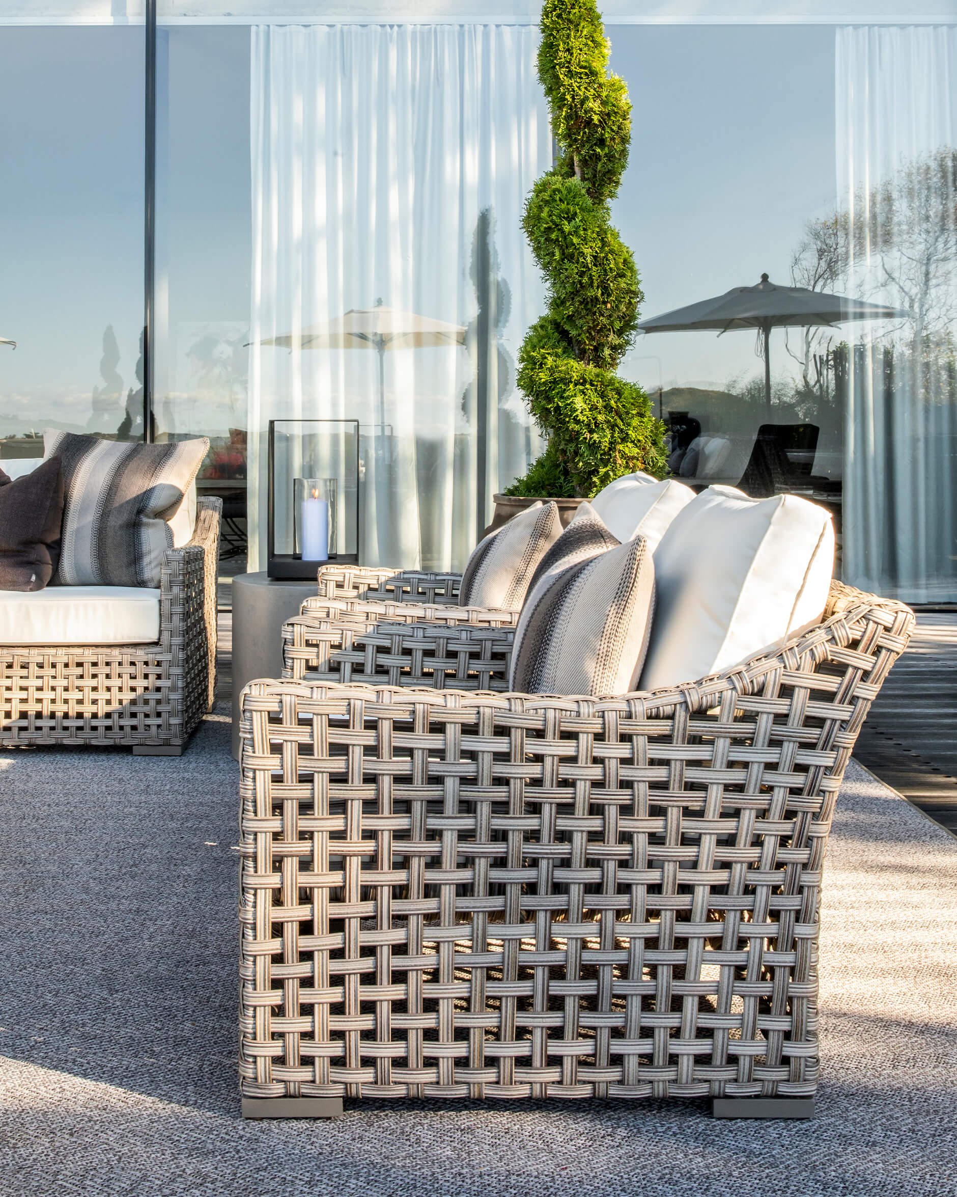 San Remo fåtölj grå