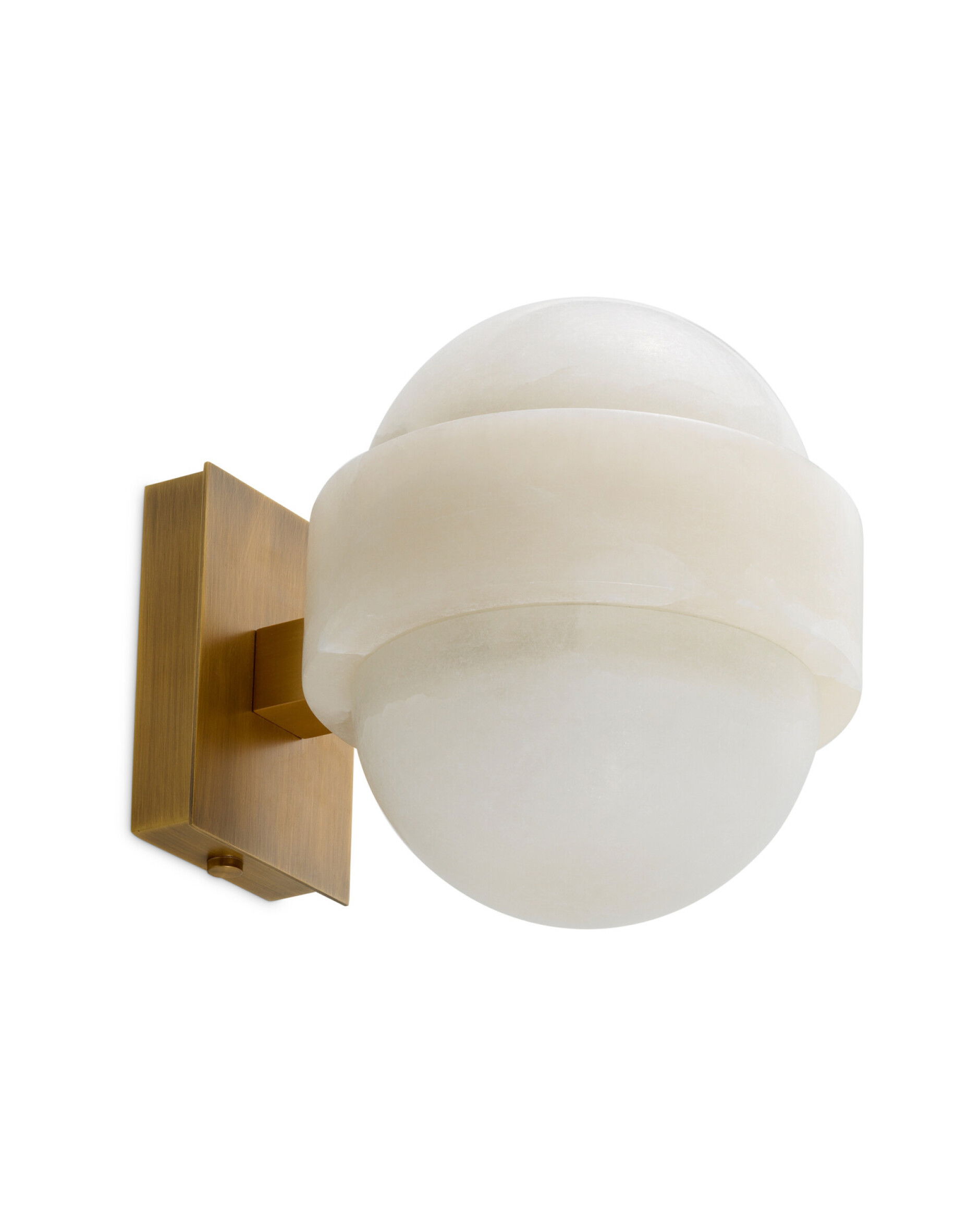 Icarus wandlamp antiek messing