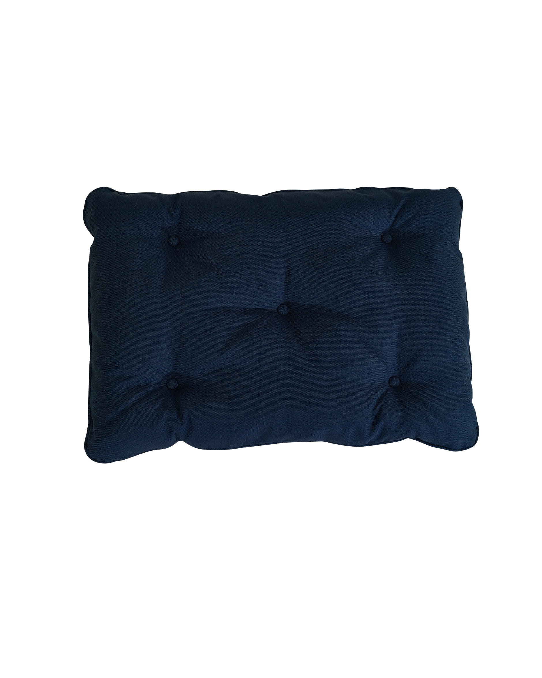 Dog bed cushion indigo