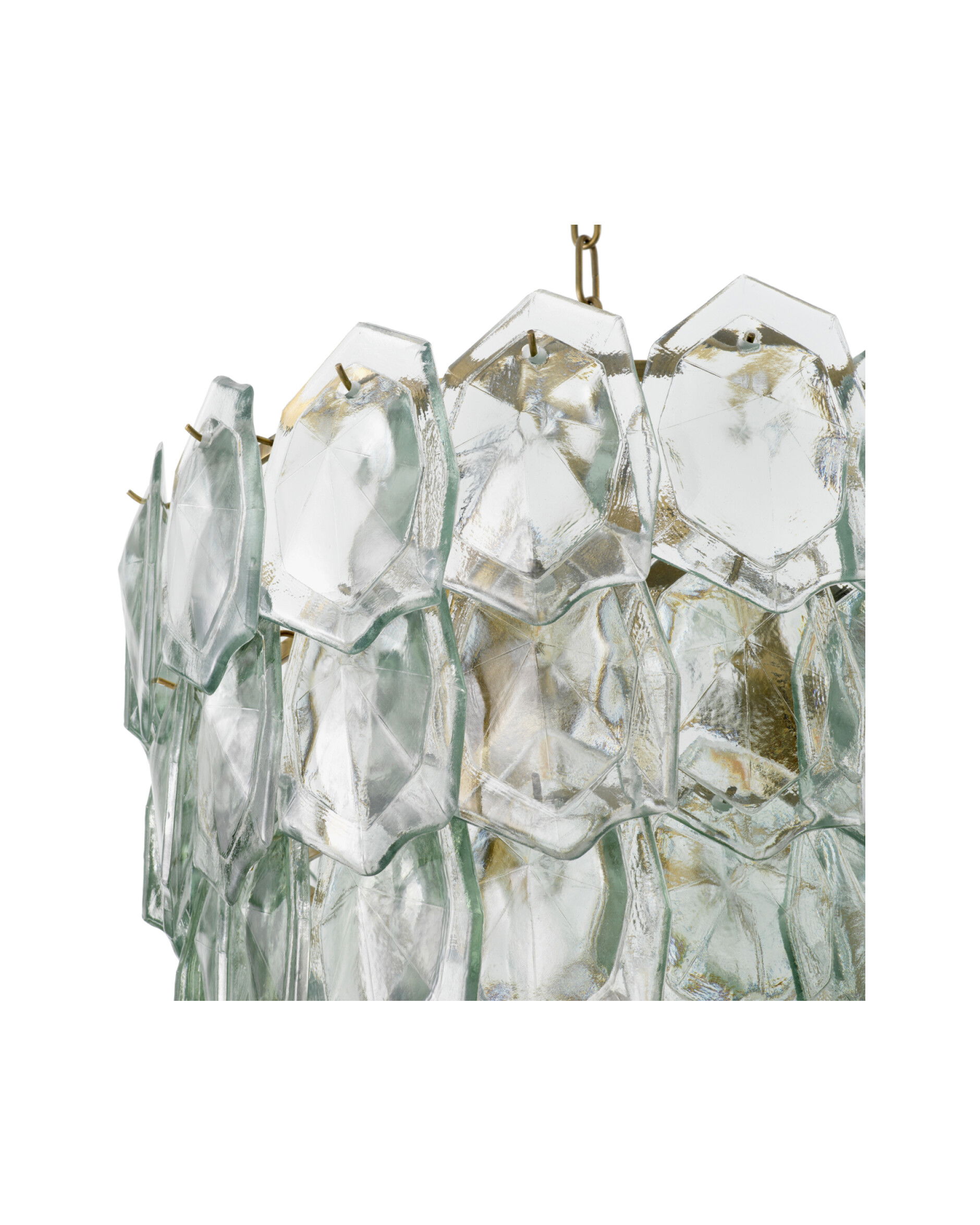 Elias Chandelier Vintage Brass