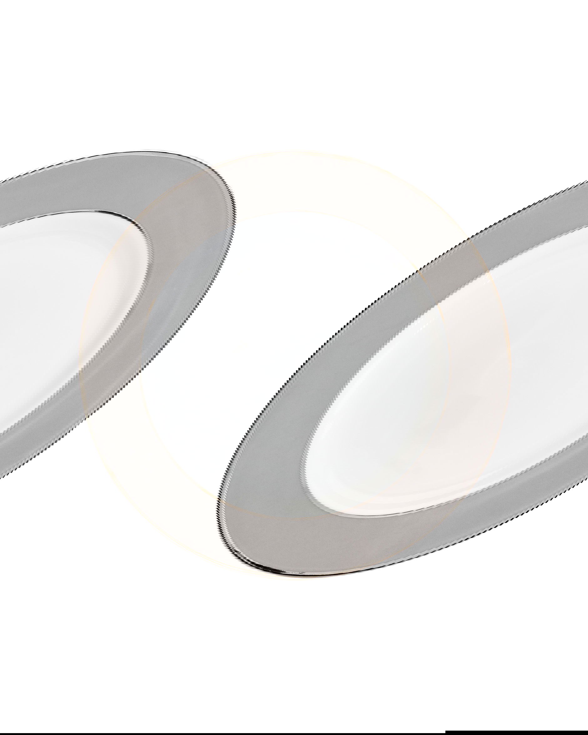 Fairmont undertallrik grå