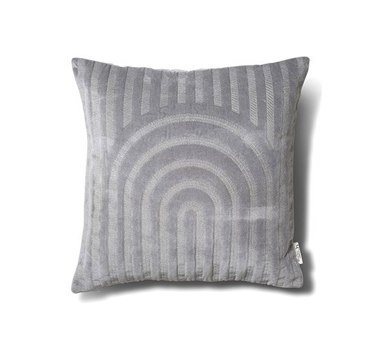 Slate grey - Arch Cushion Cover Dusty Coral