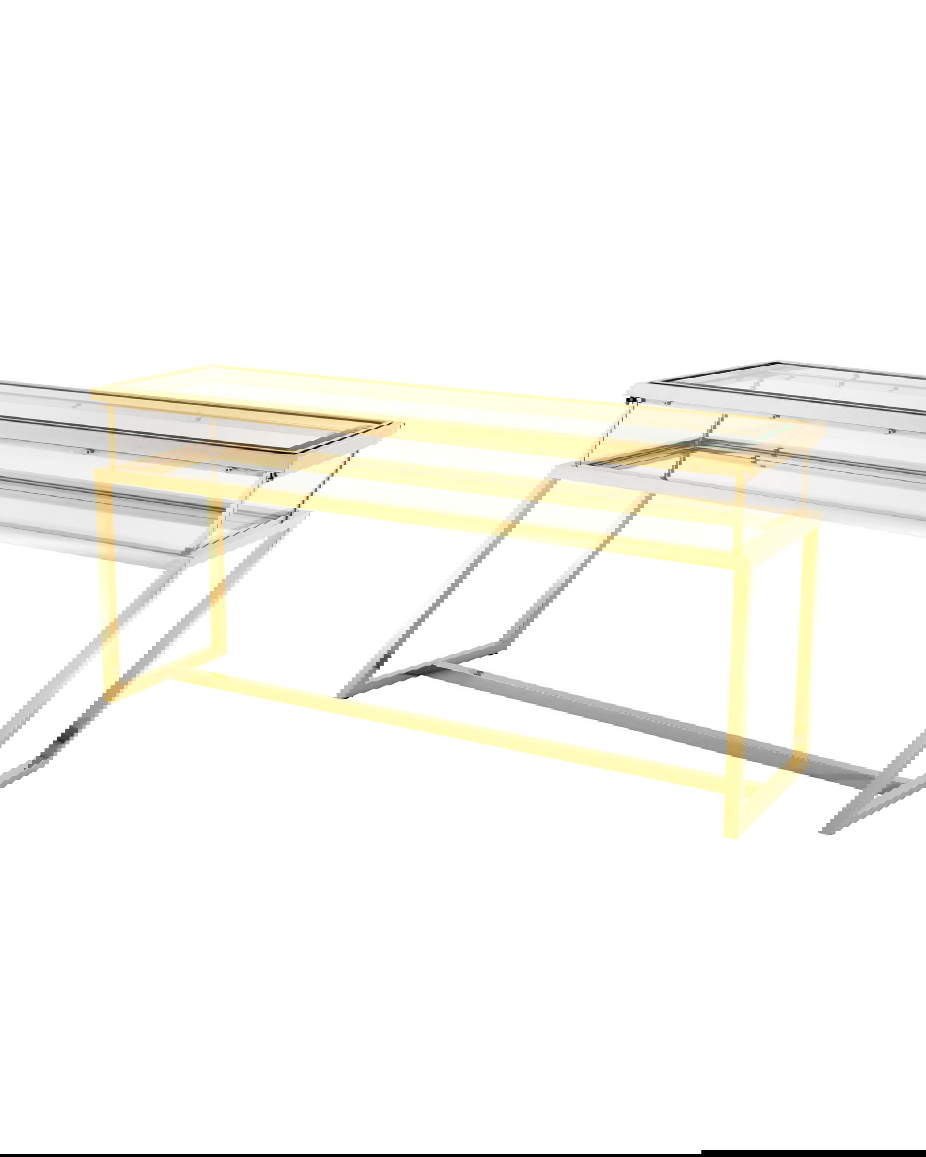 Konsolbord Harvey Sliding Top Gold OUTLET