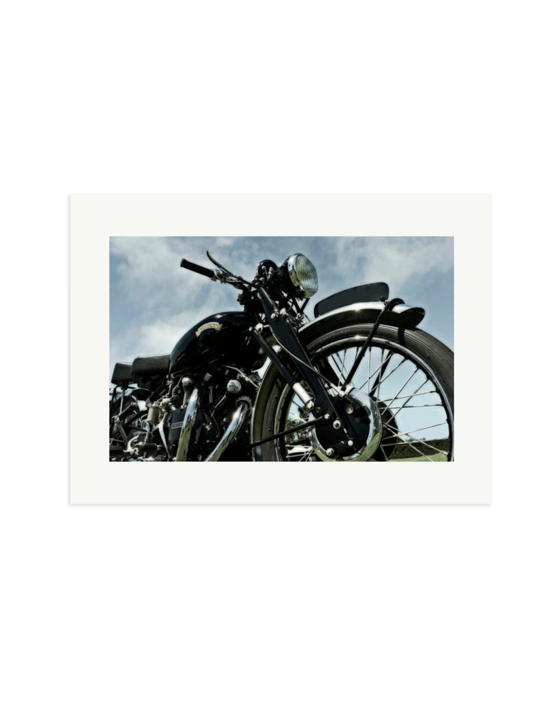 Vincent Black Shadow Print Only / XL