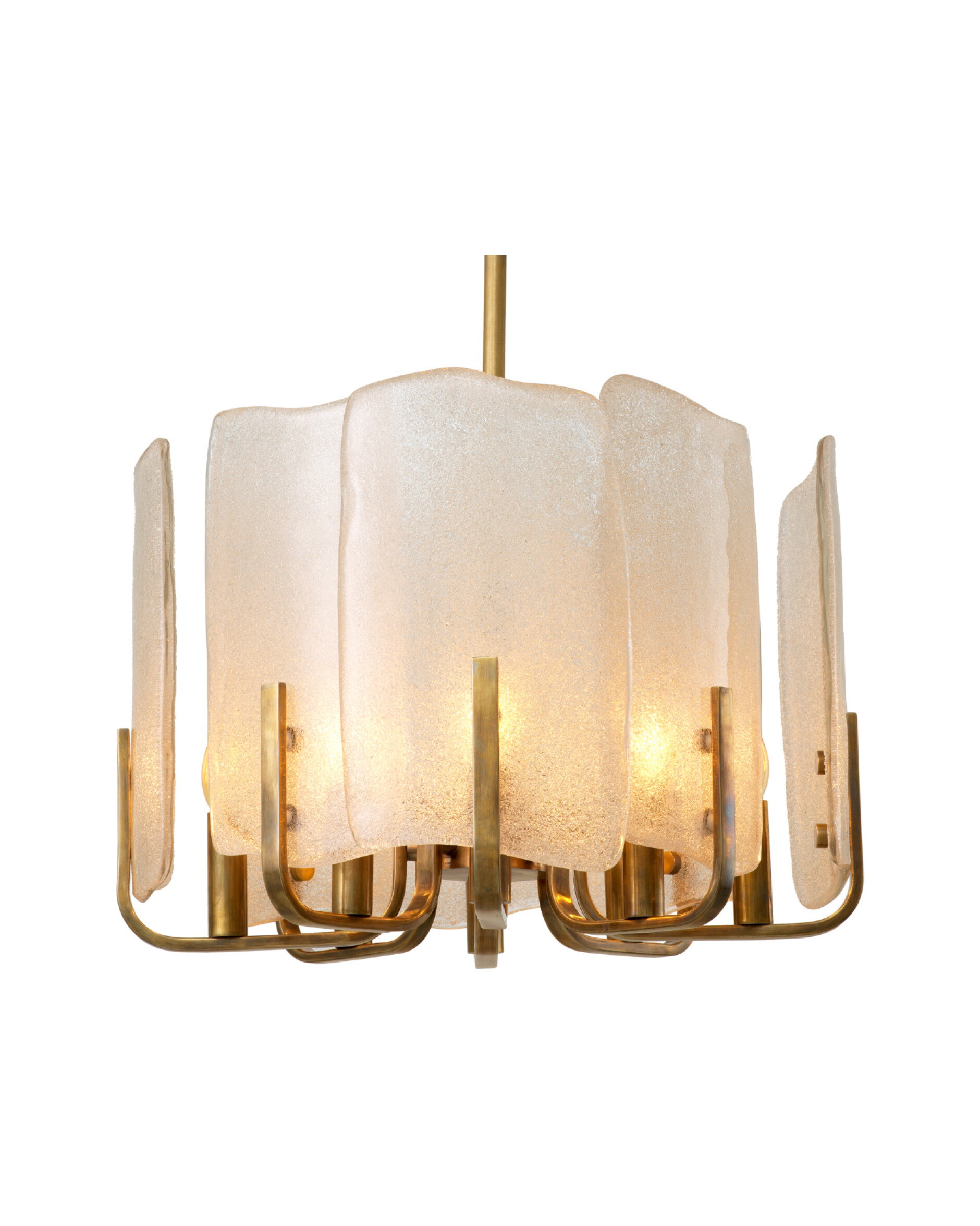 Serrano takkrona vintage mässing