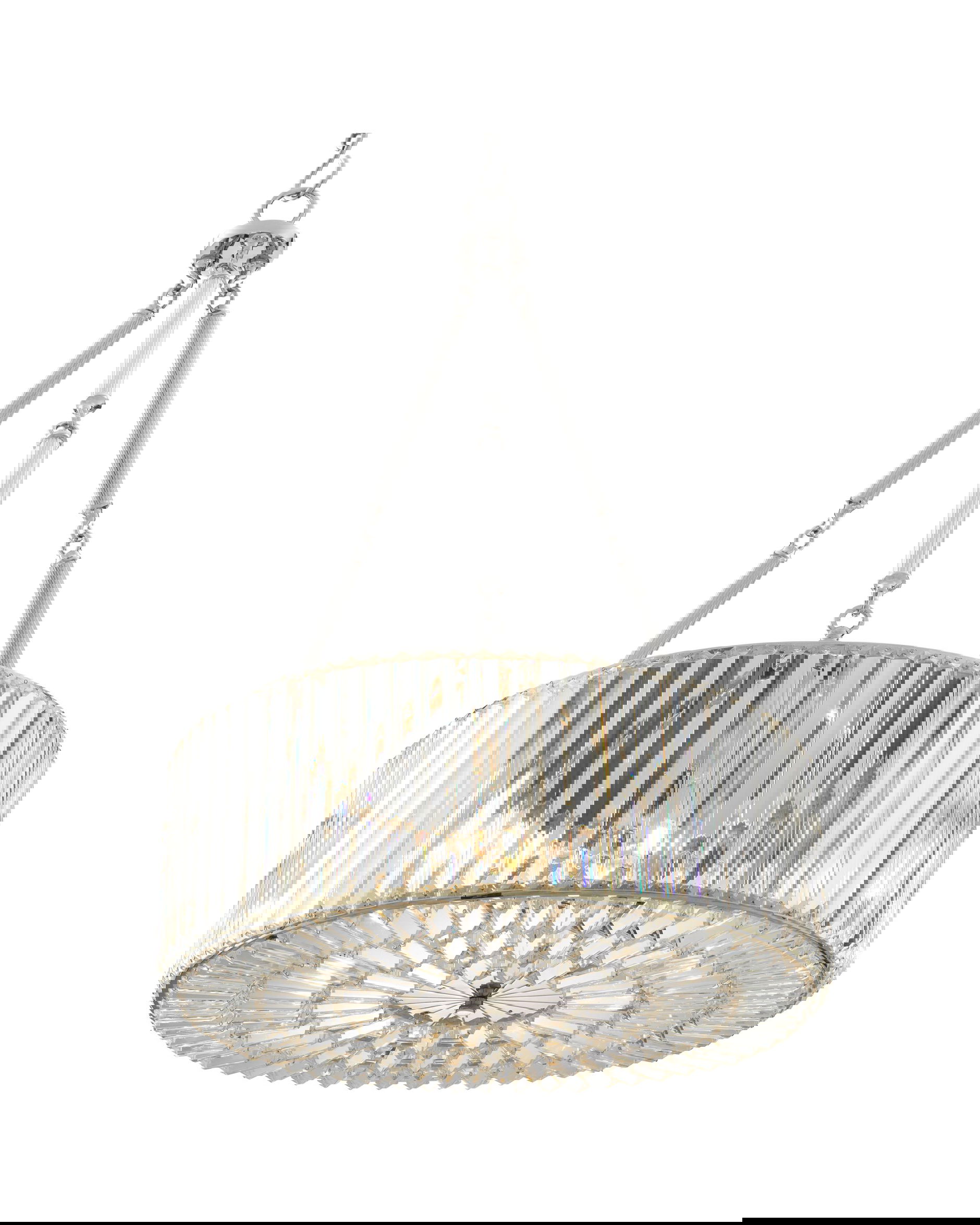 Infinity Chandelier Nickel