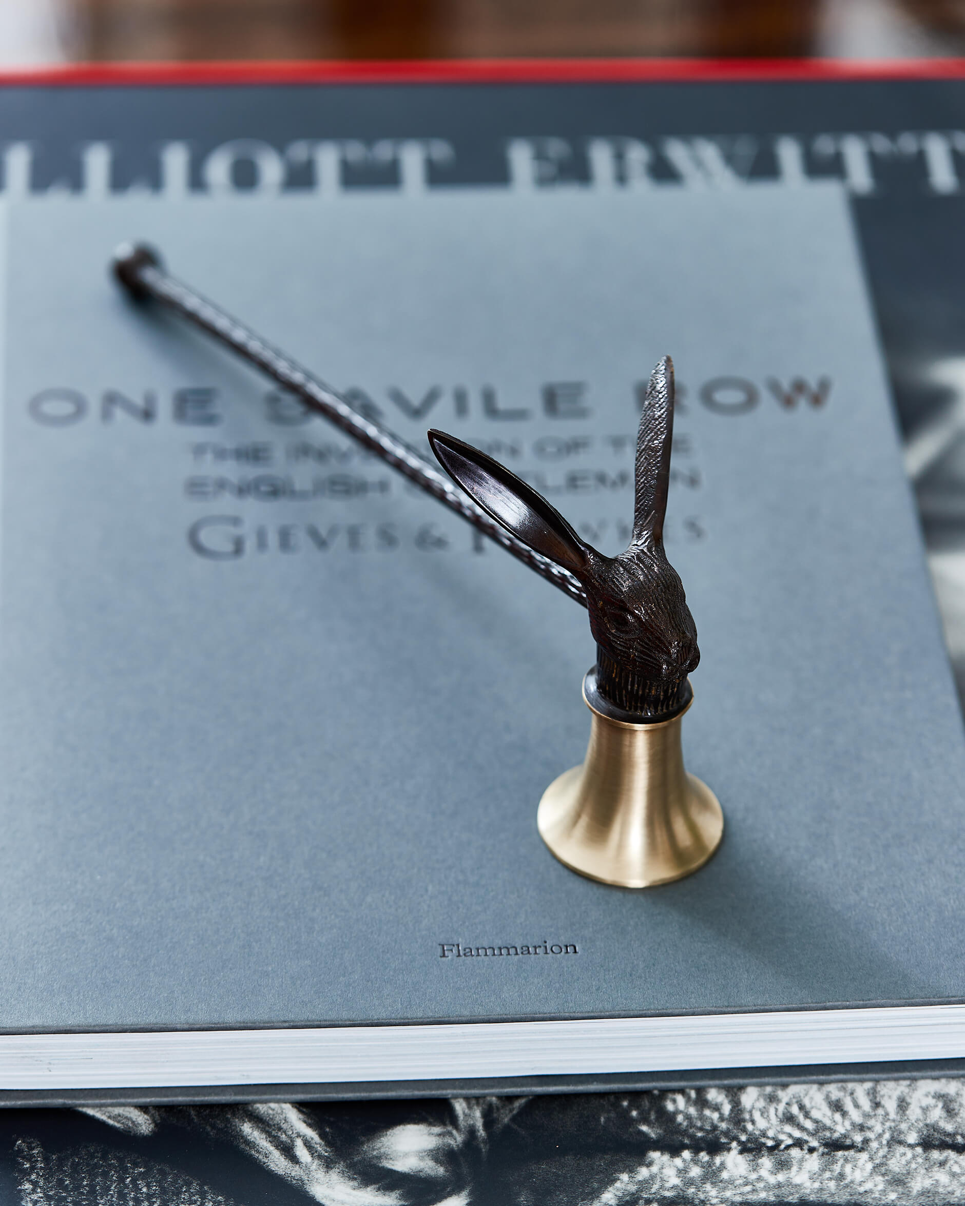 Kanin ljussläckare antik