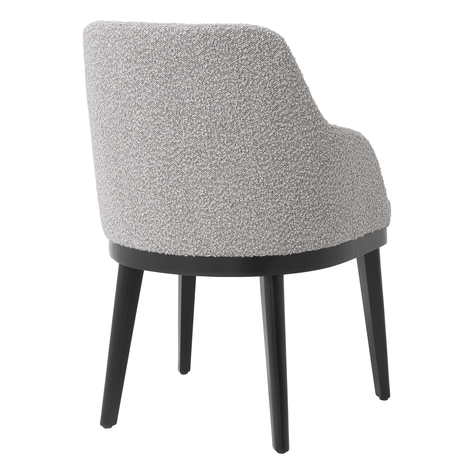 Costa Dining Chair Bouclé Grey