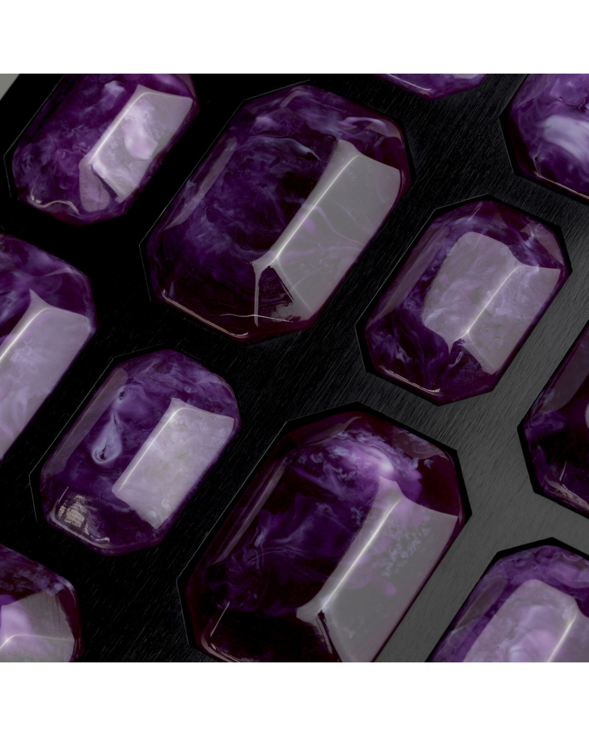 Lucida förvaringsask lila L