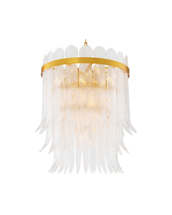 Erika takkrona antik mässing | Belysning - Lampor - Kristallkronor | Möbelexperten