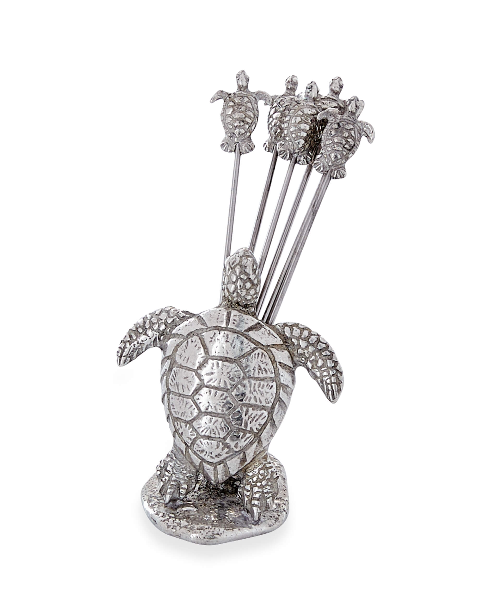 Sköldpadda cocktailpinnar tenn