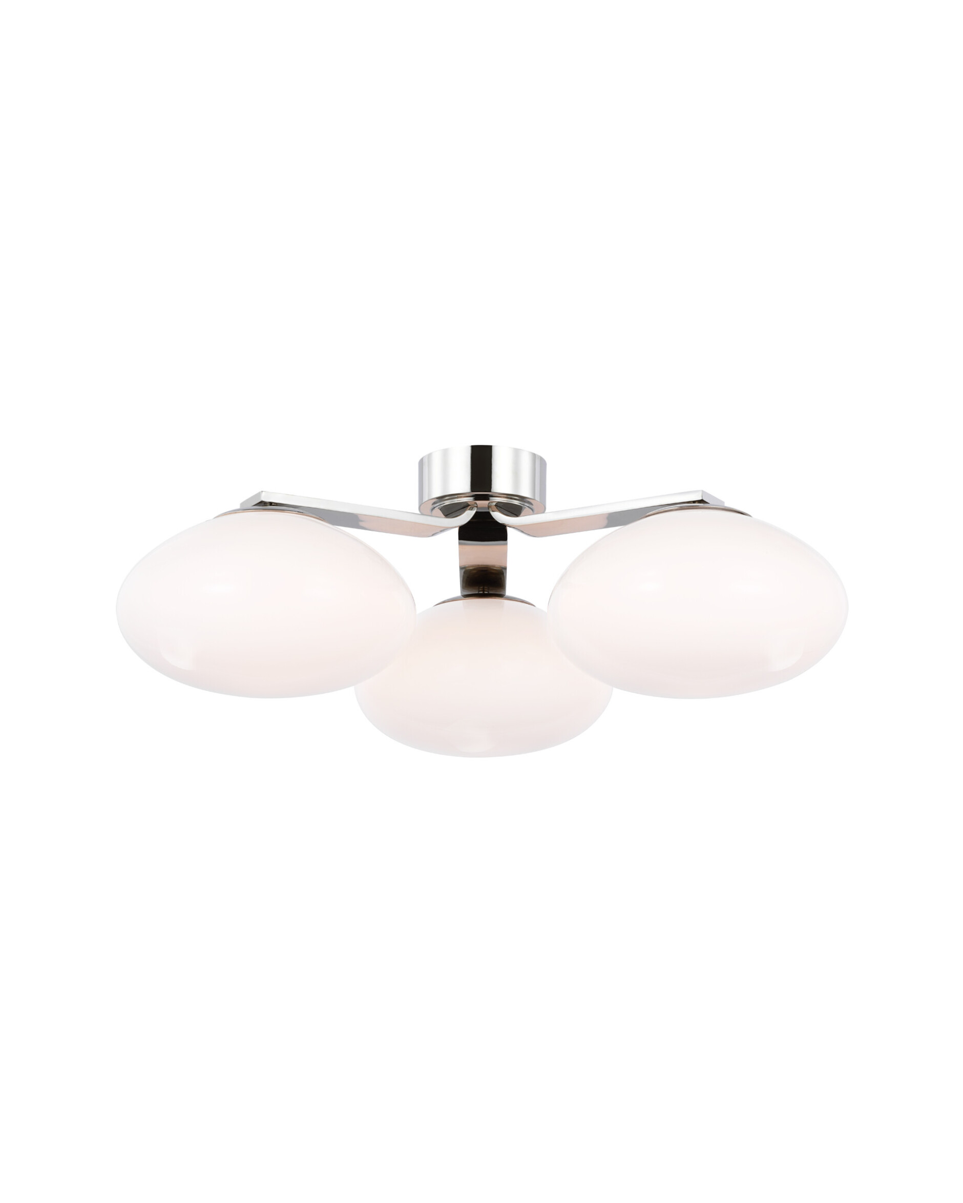 Marisol XL plafond trippel nickel