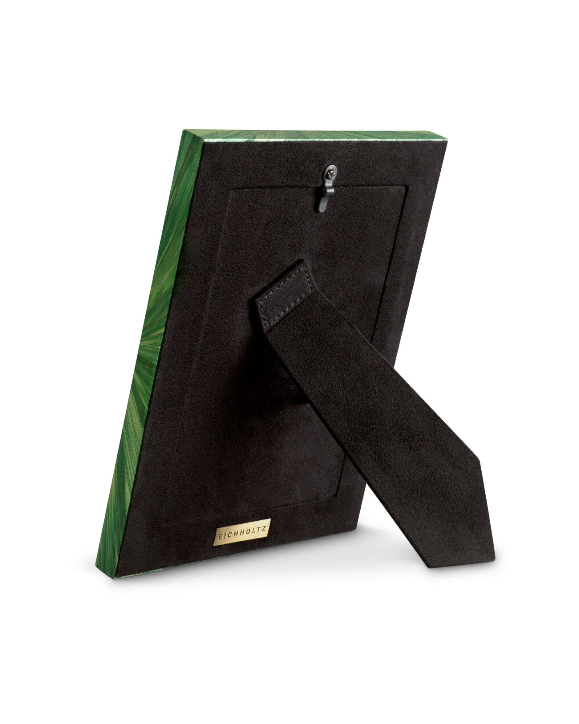 Harvard fotoram marquetry grön