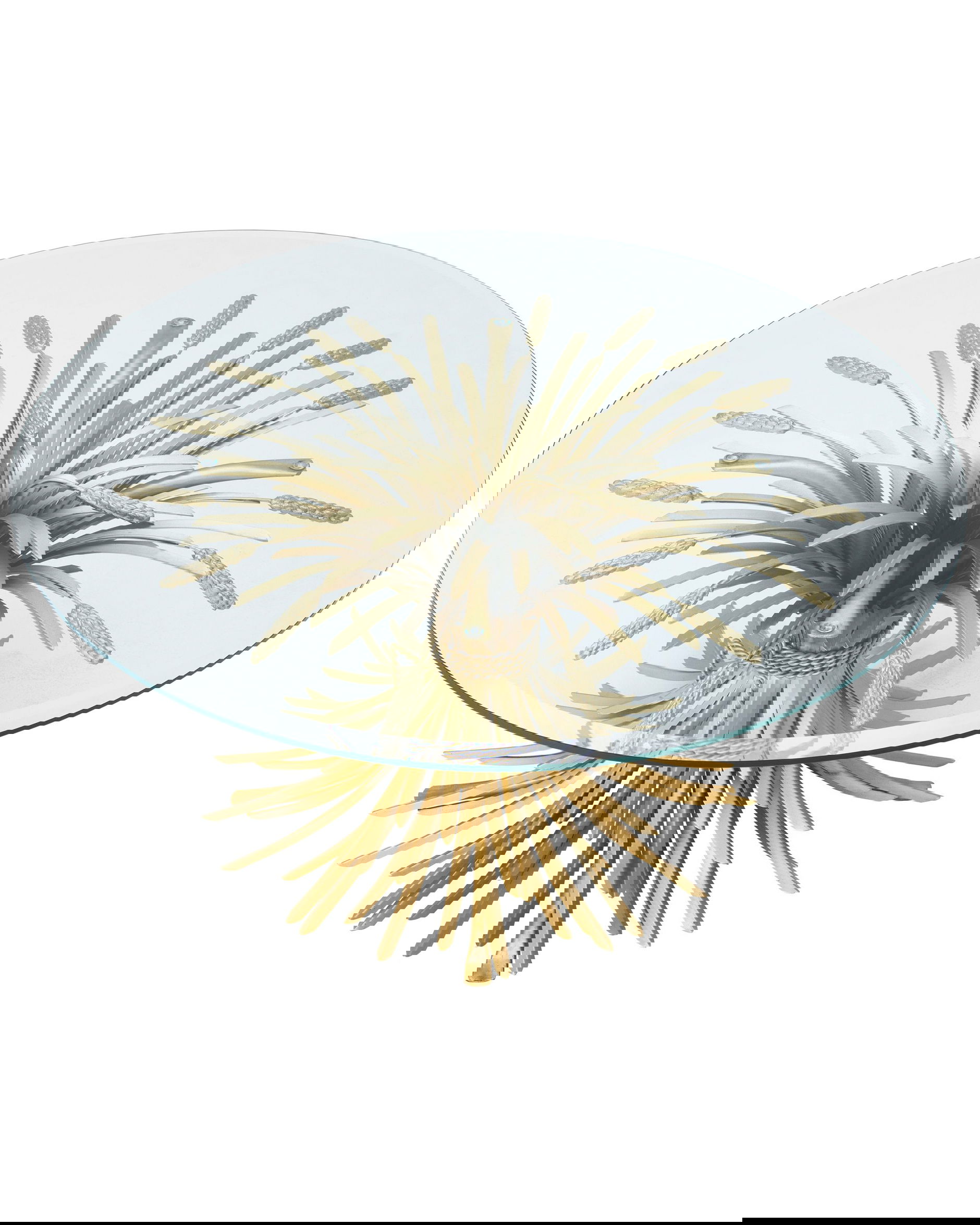 Bonheur soffbord guld