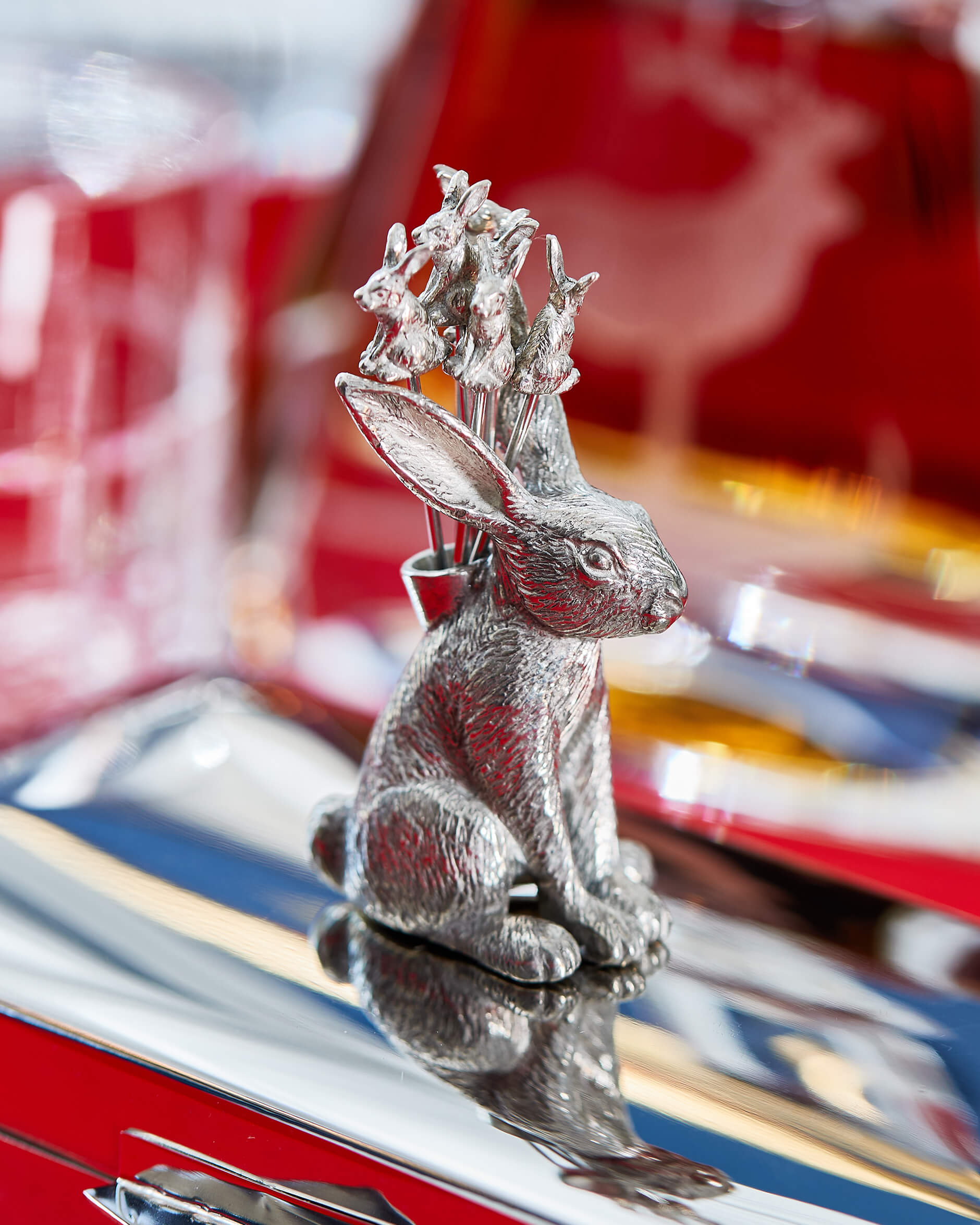 Kanin cocktailpinnar tenn