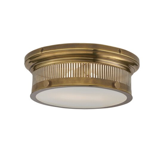 null - Alderly Small Flush Mount Polished Nickel