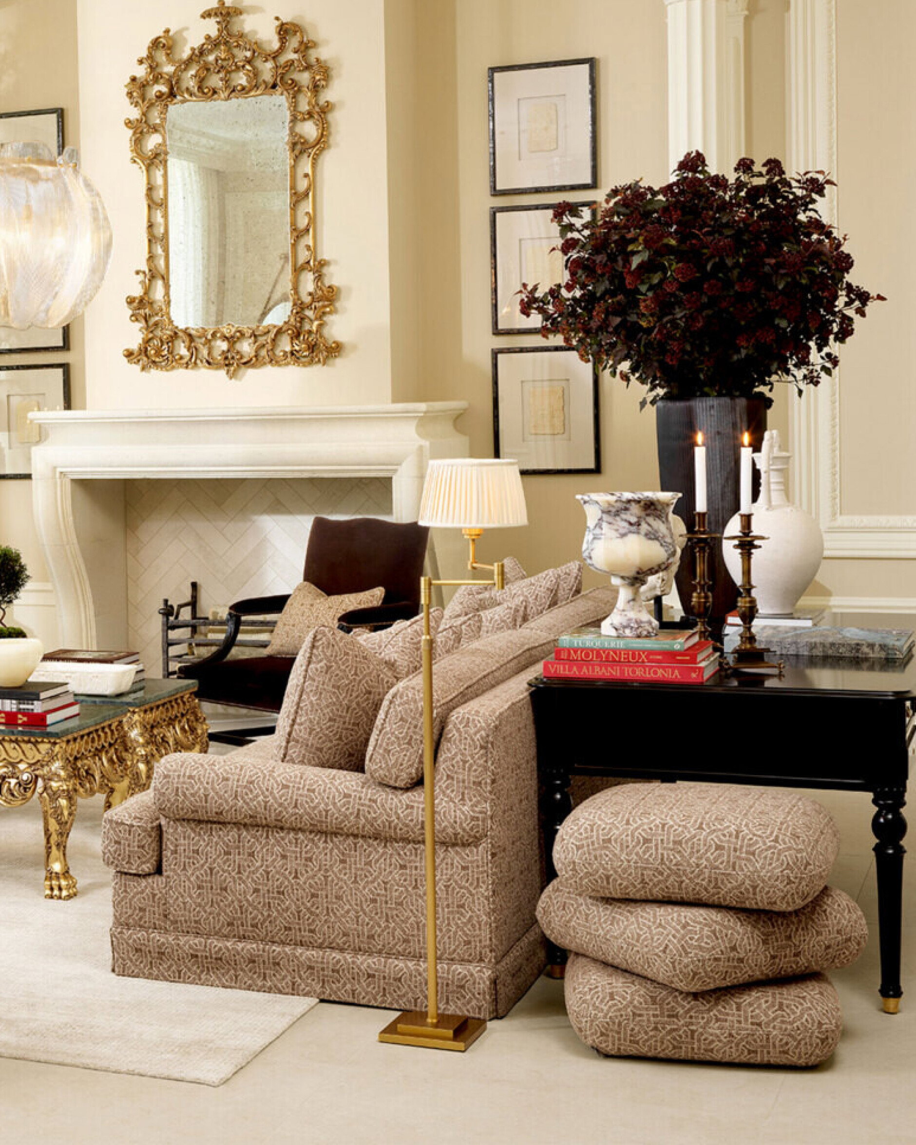 Greenwich rahi Frieze jacquard beige