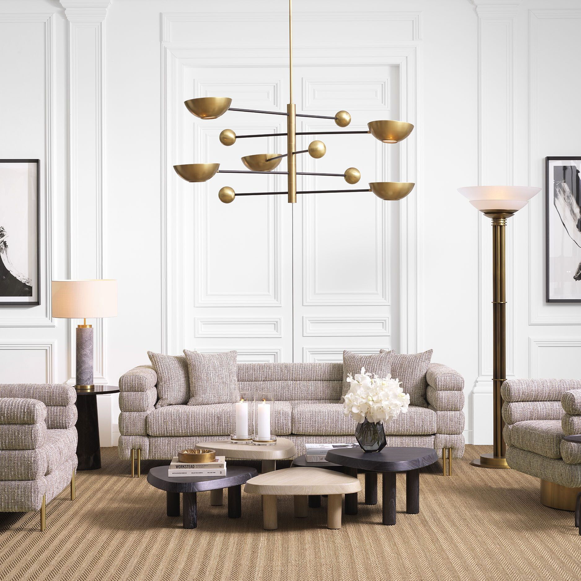 Salinas taklampa mässing