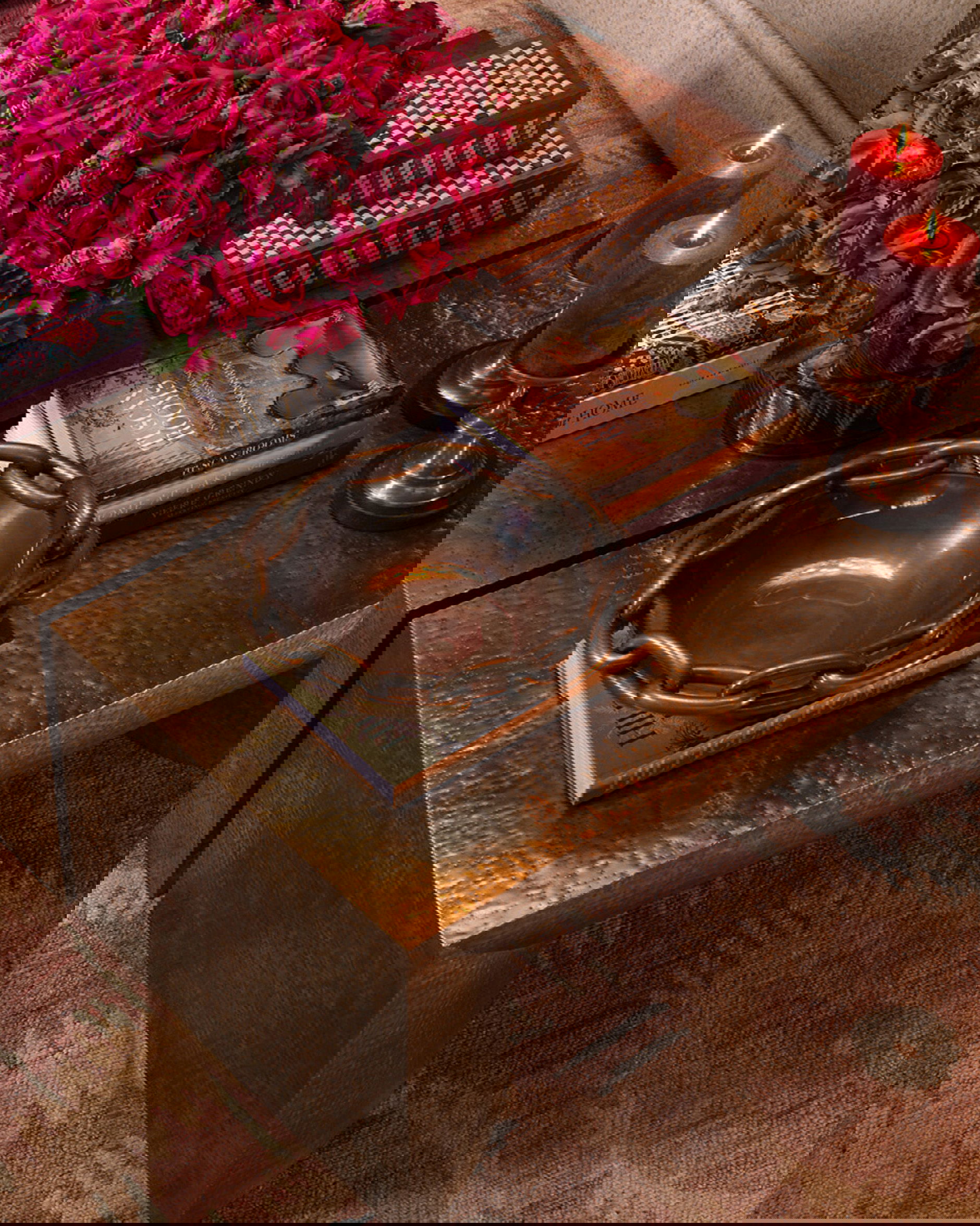 Drayton salontafel messing