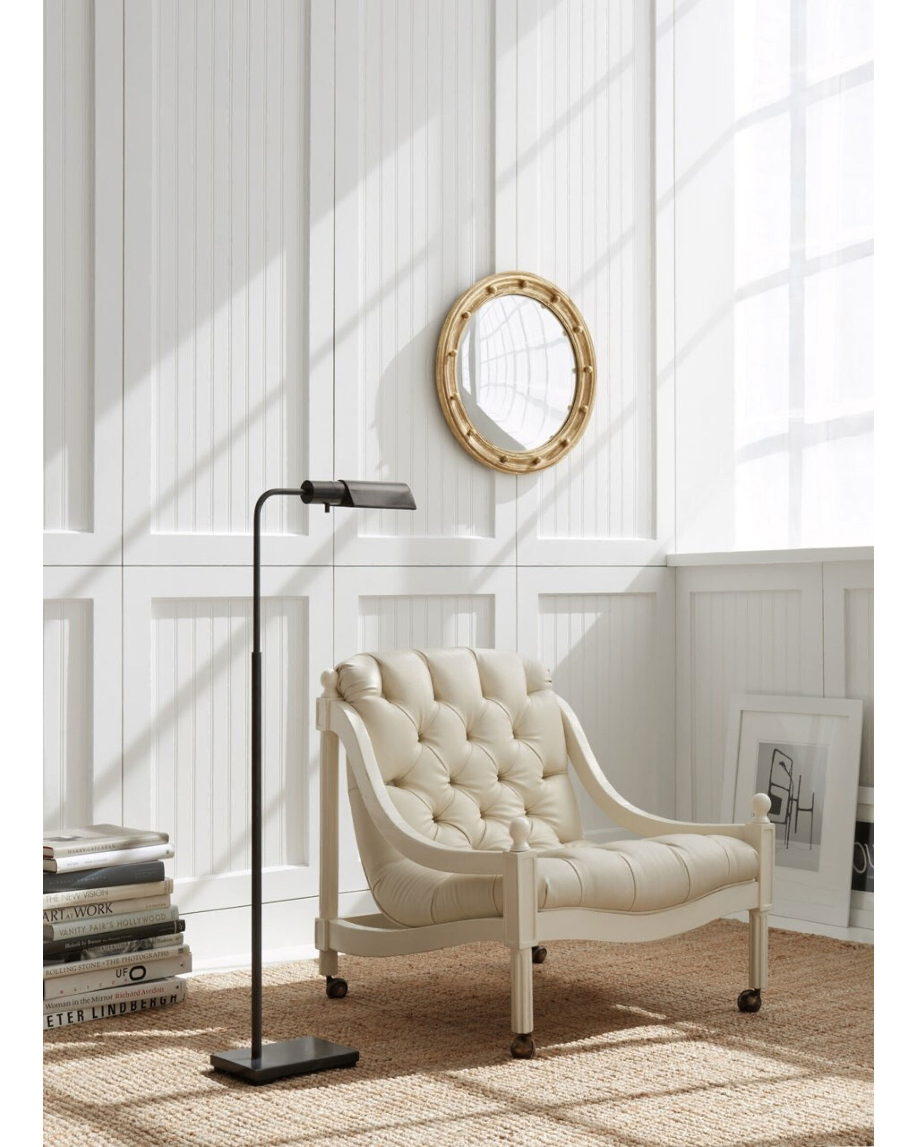 Studio golvlampa justerbar brons