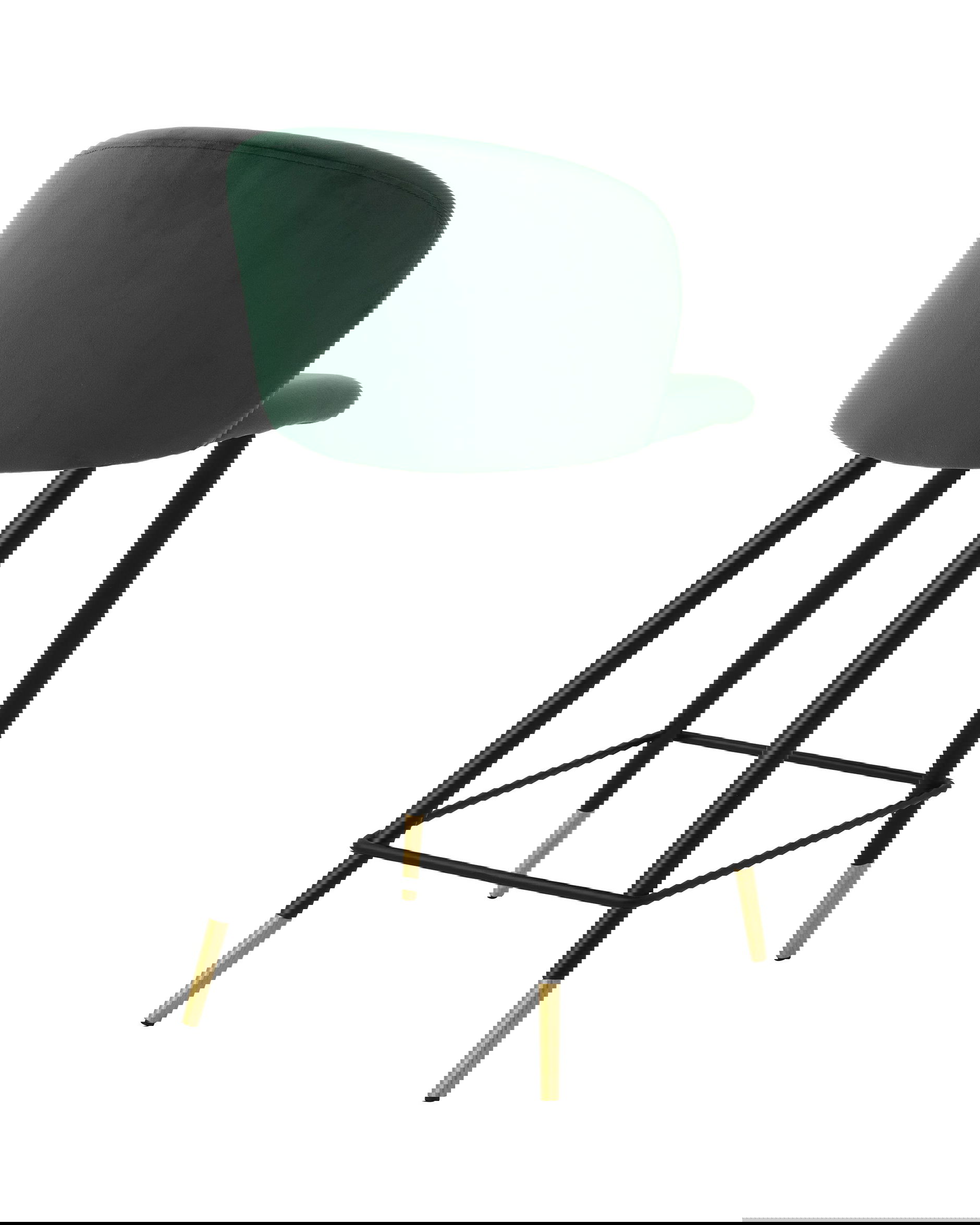 Volante barstol roche dark green velvet