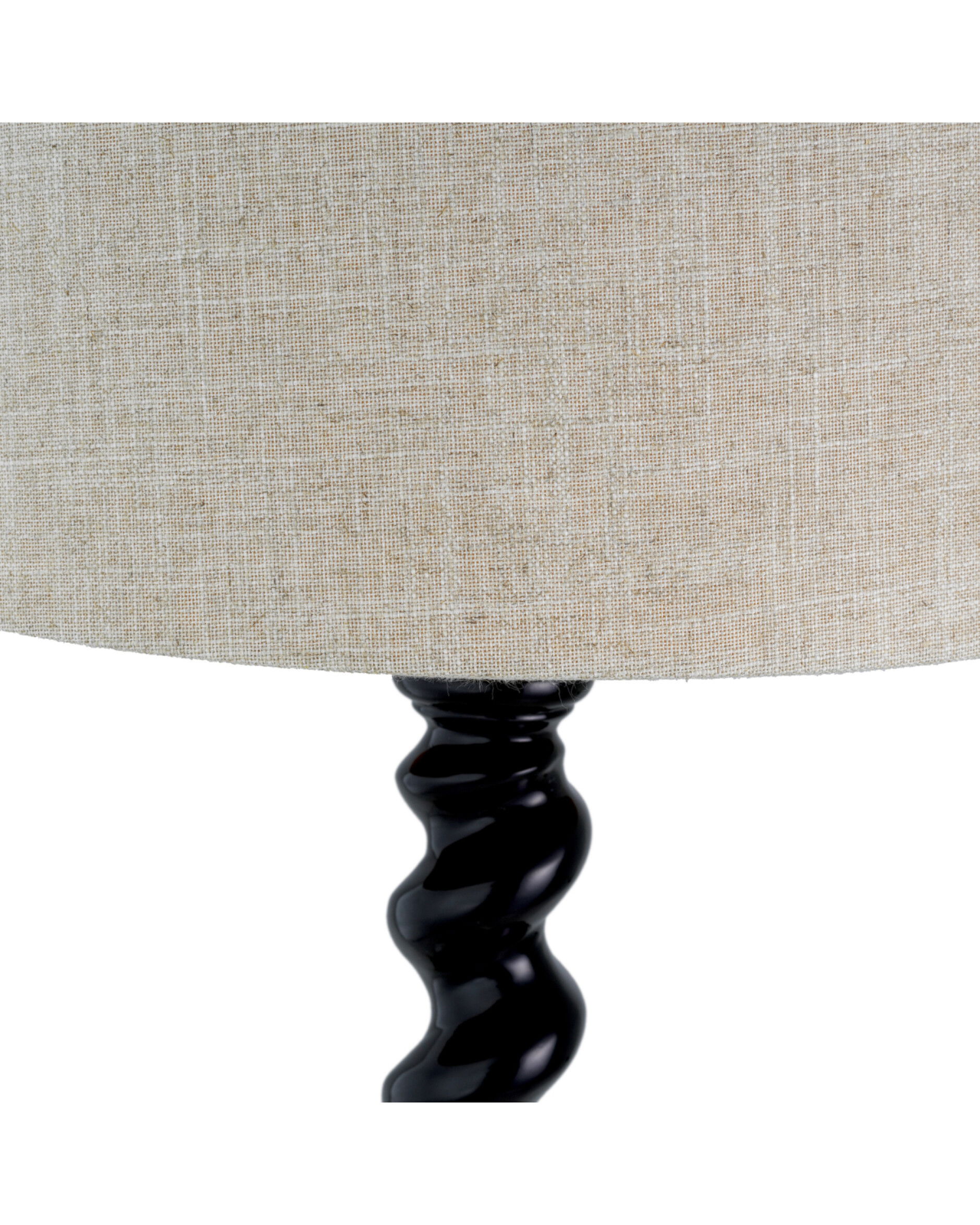 Massimo bordslampa piano black