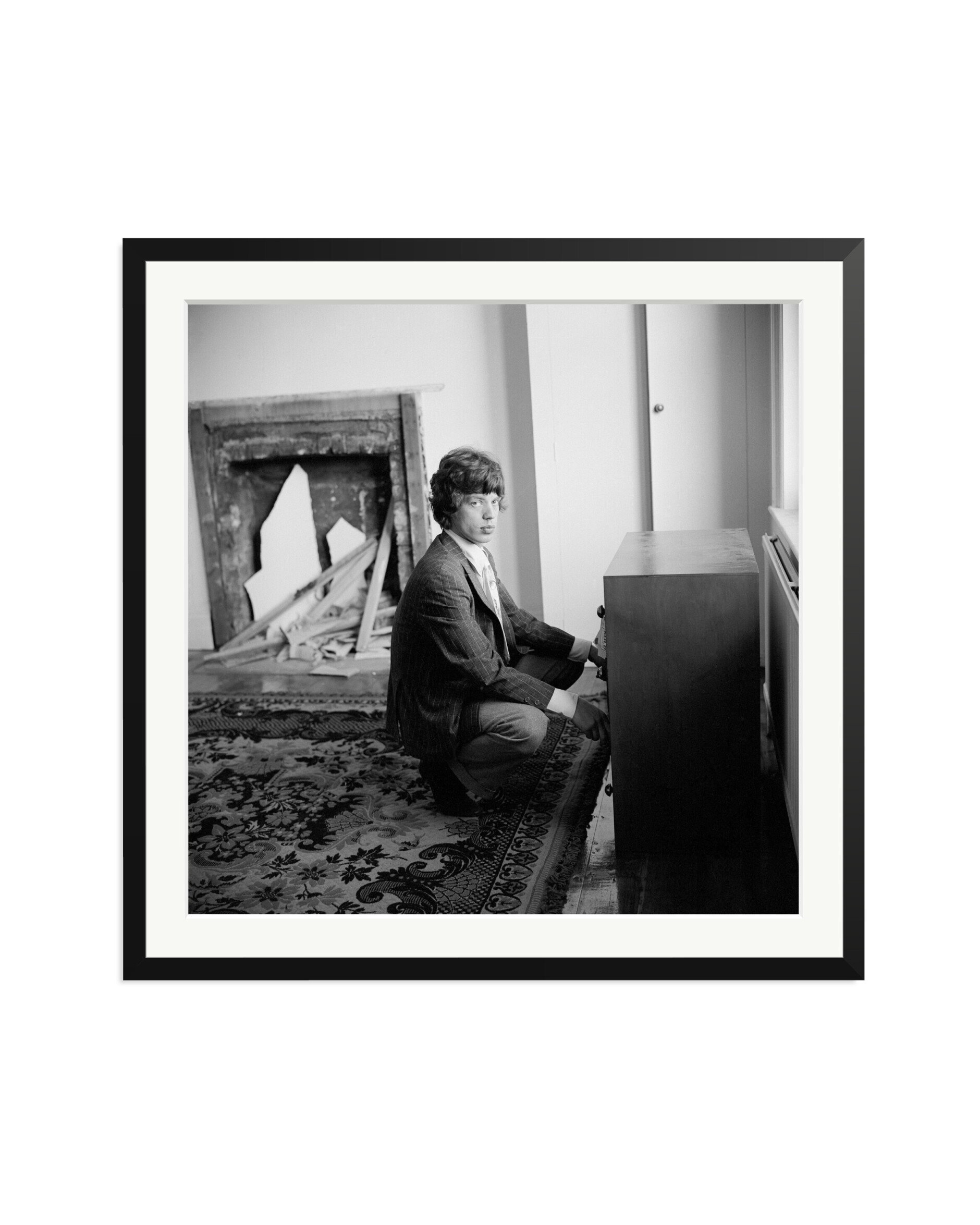 Mick Jagger at Home, 1966 Black / XXL