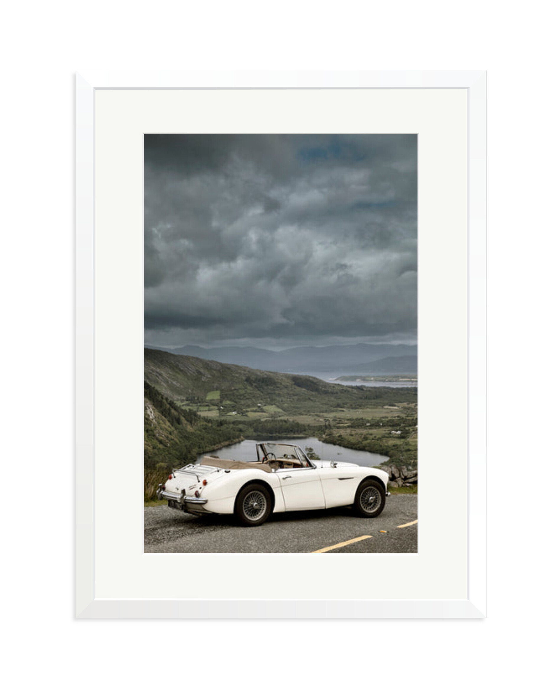 Austin Healey 3000 White / XL
