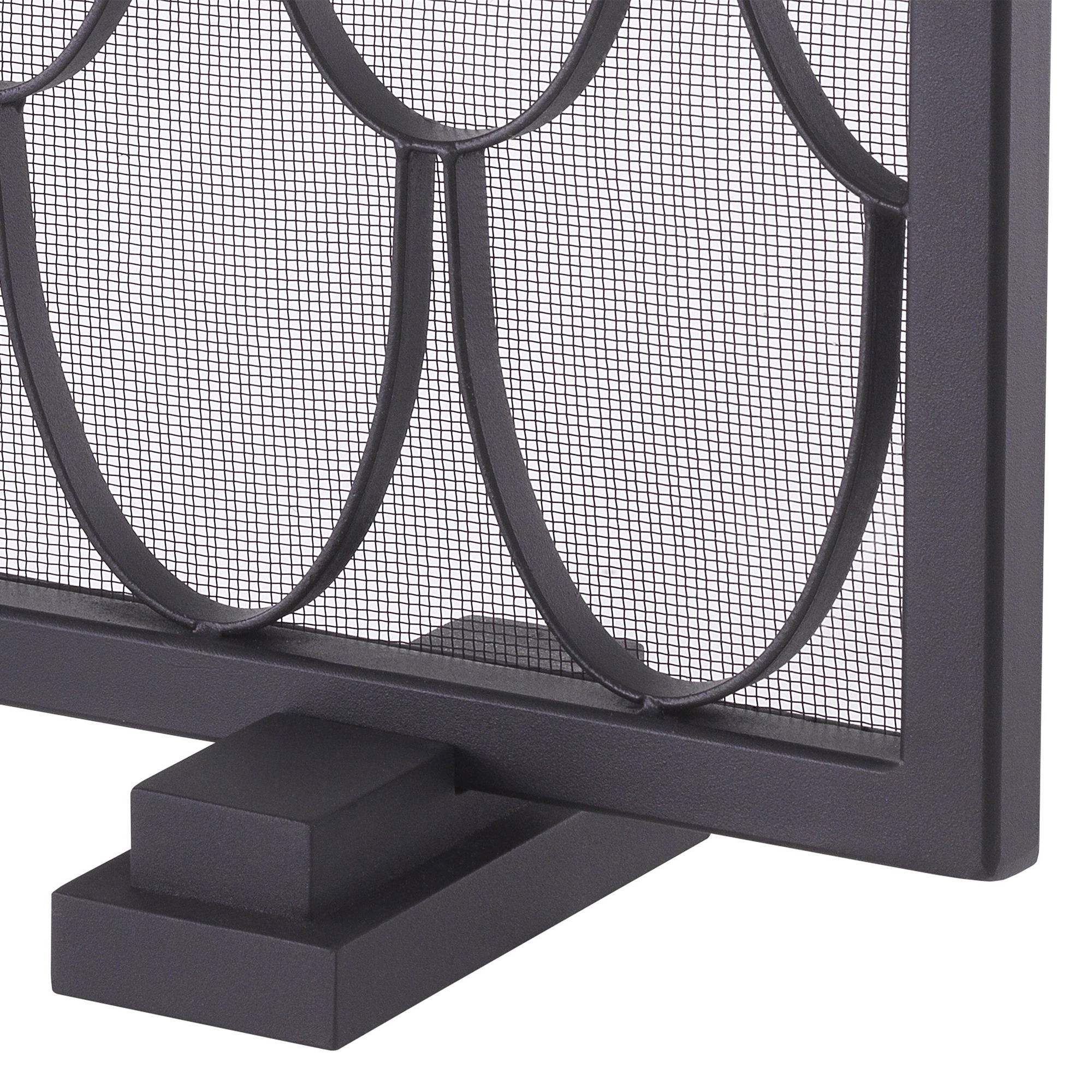 Valois Fire Screen Black