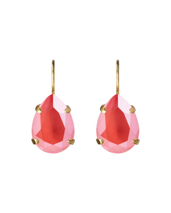Caroline Svedbom Mini drop clasp korvakorut light coral