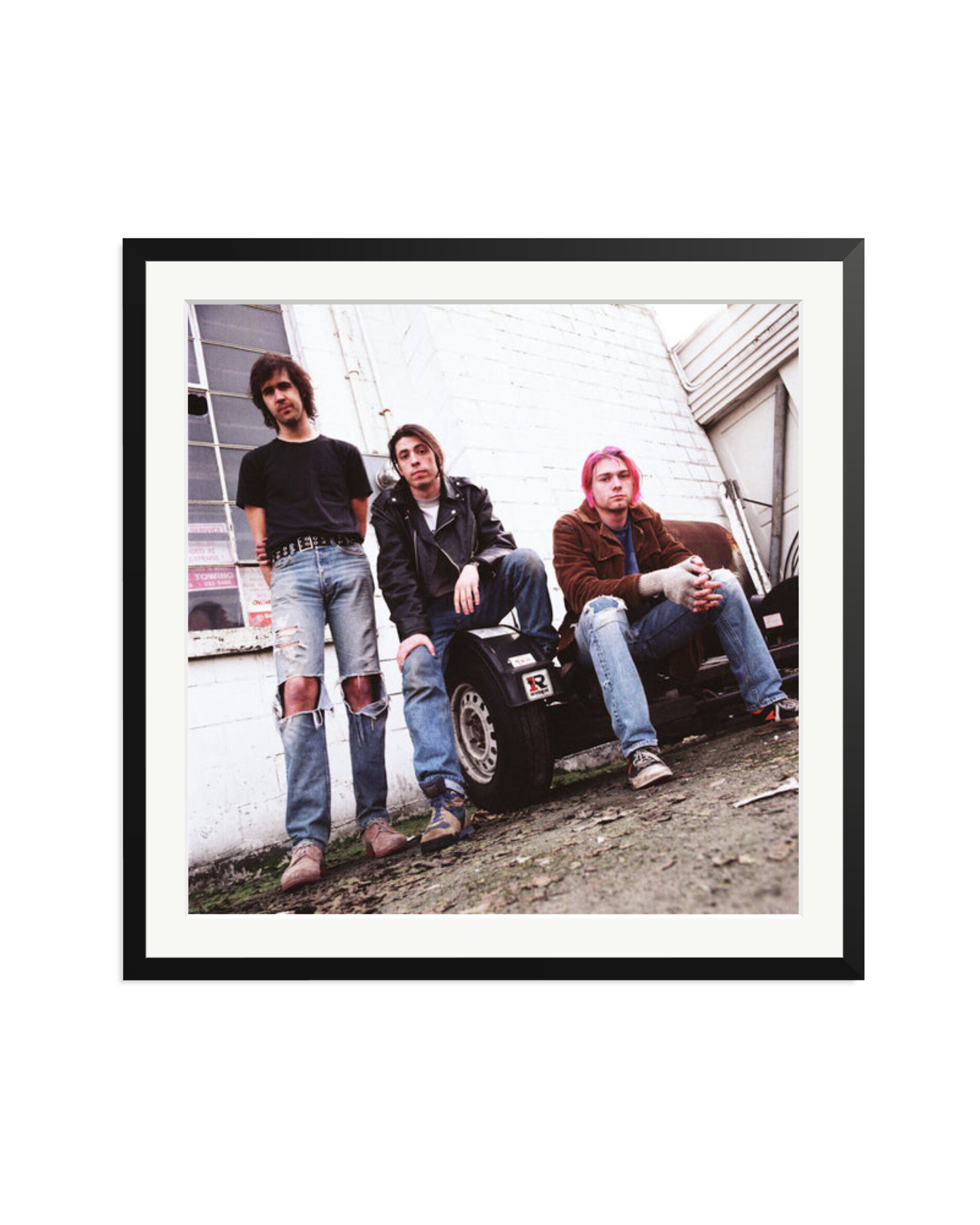 Nirvana For Creem Magazine Black / XXL